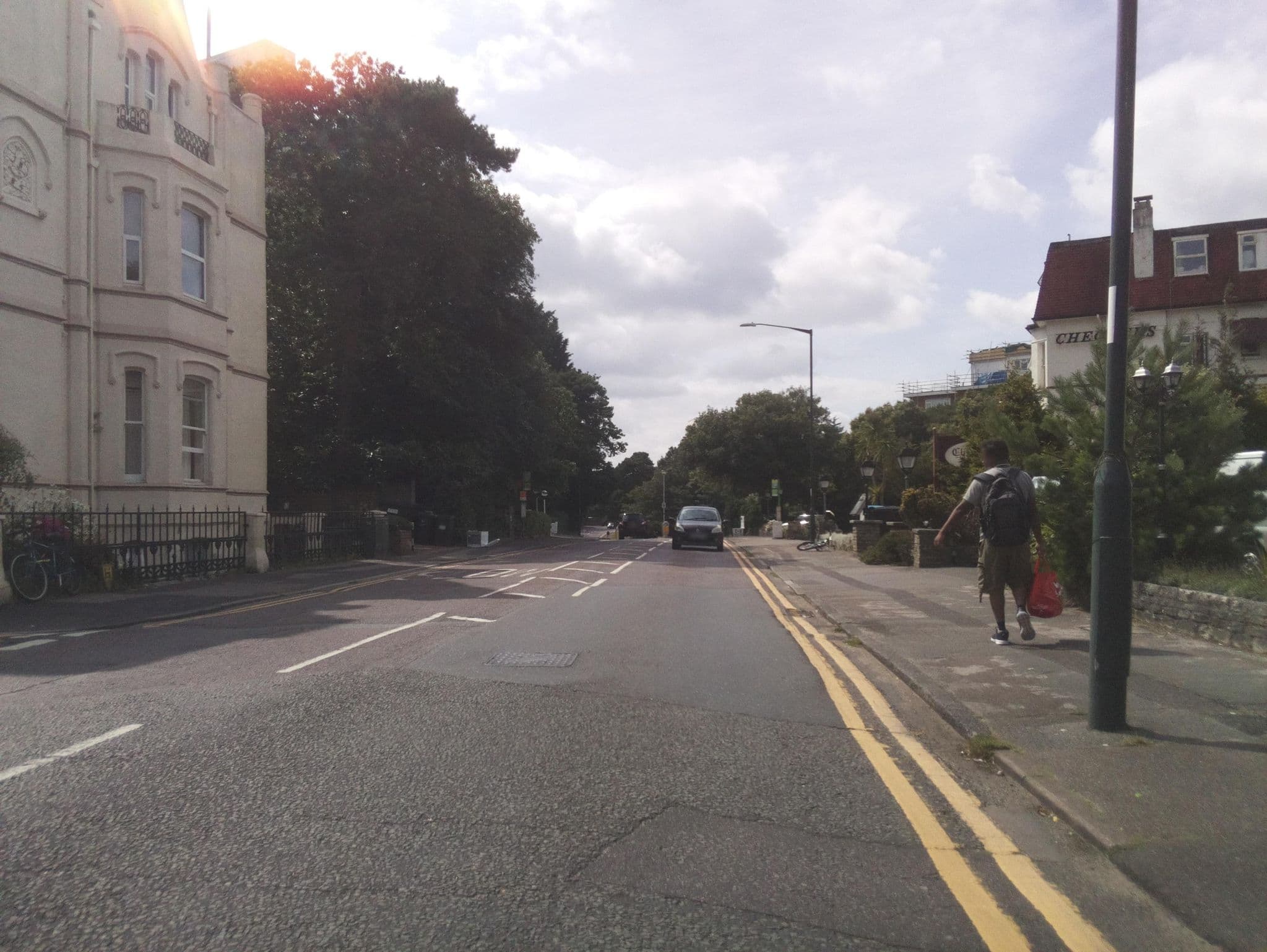 Street view near OY Kingsley Hotel, Bournemouth — © southglos (CC BY-SA · Mapillary)