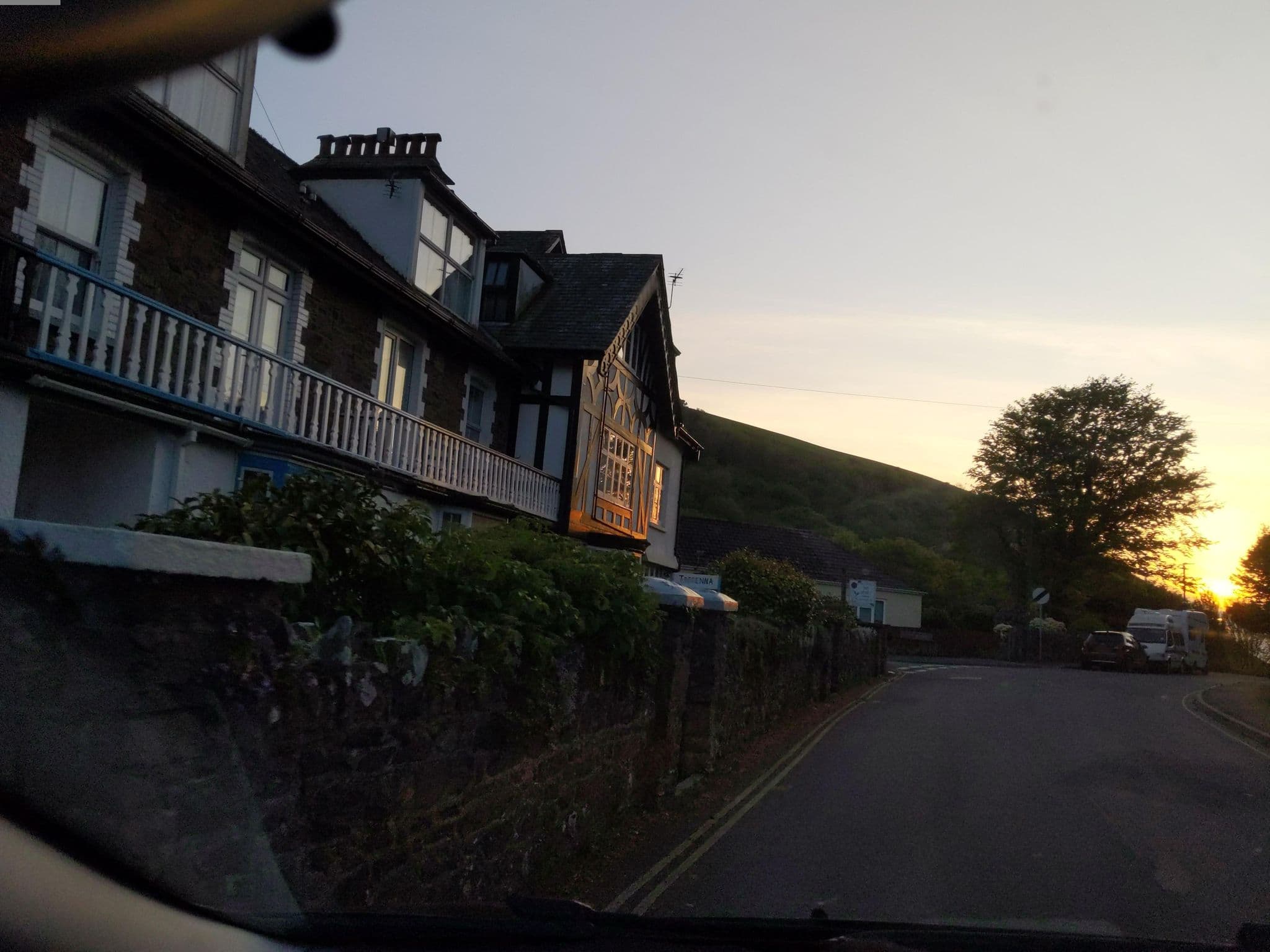 Street view near The Denes, Lynton — © WaggyDog (CC BY-SA · Mapillary)