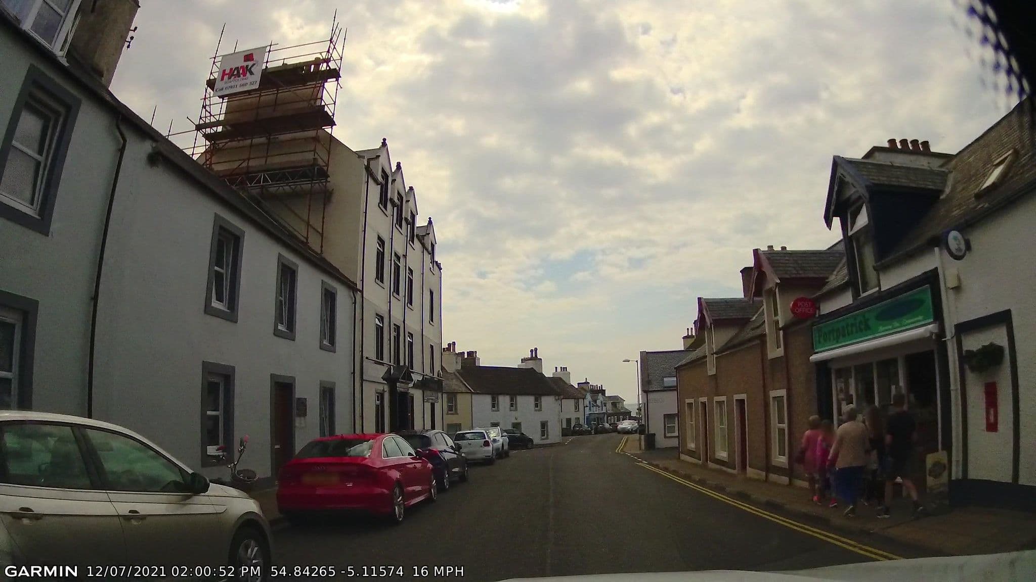 Street view near Hill Street Cottage, Stranraer — © gmc (CC BY-SA · Mapillary)