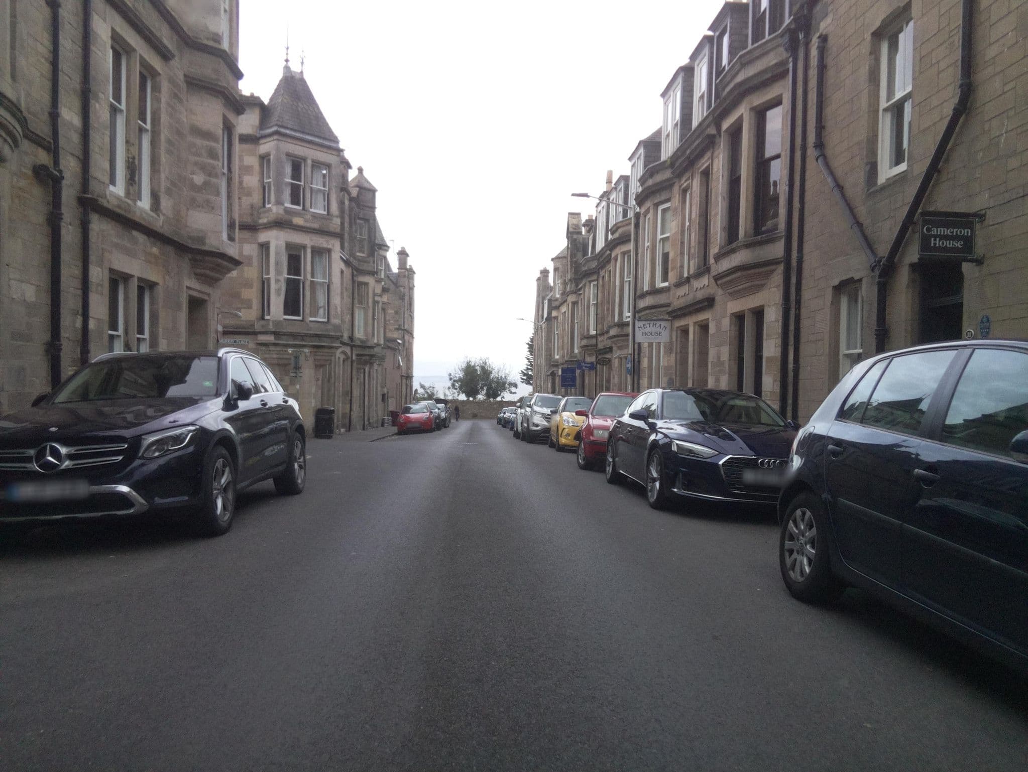Street view near Cleveden House, Saint Andrews — © southglos (CC BY-SA · Mapillary)