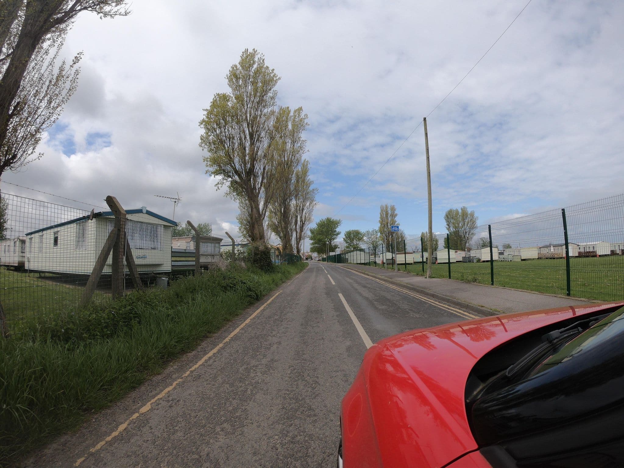 Street view near Priory Hills Caravan Park, Leysdown-on-Sea