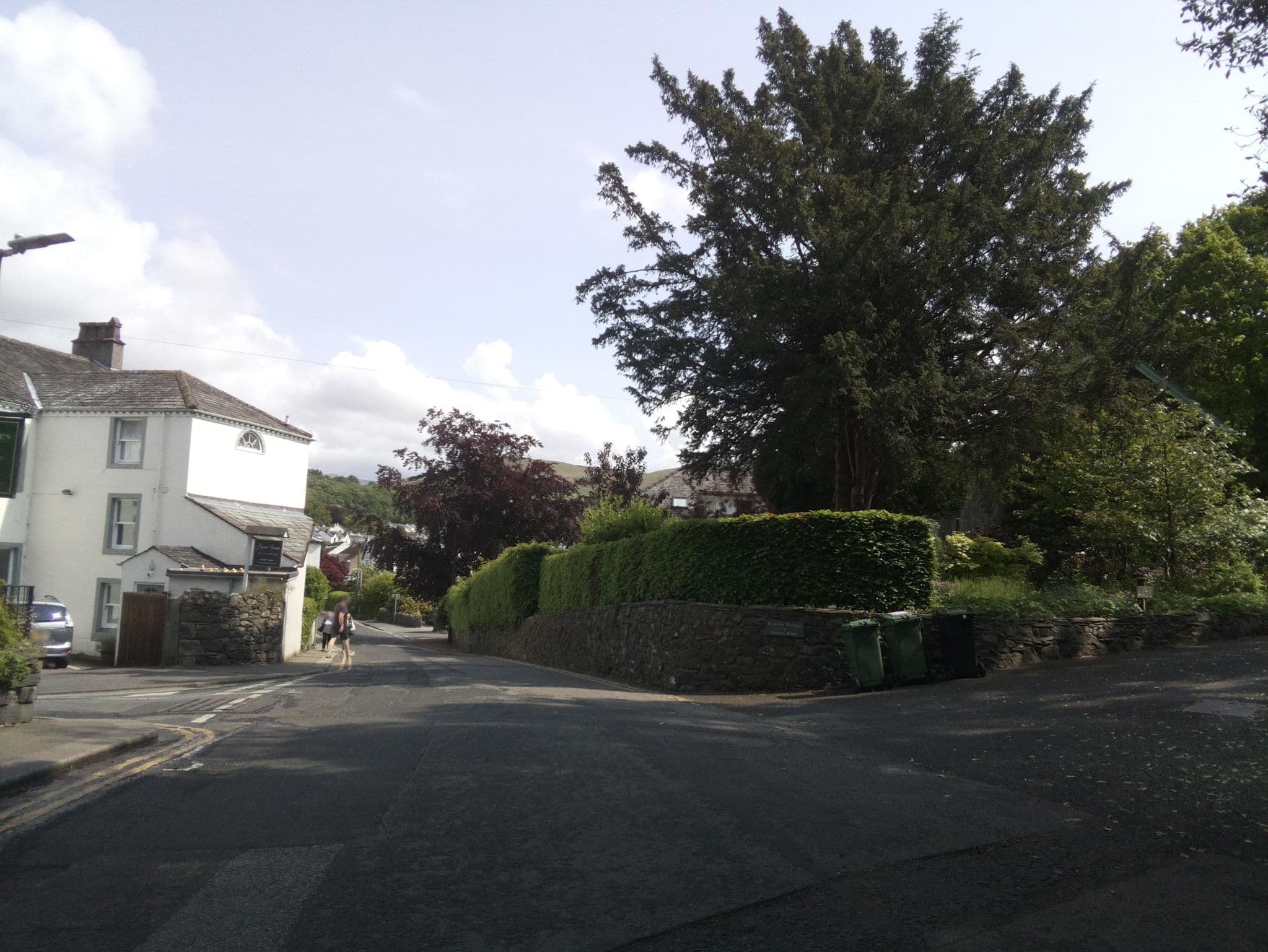 Street view near Greystones, Keswick