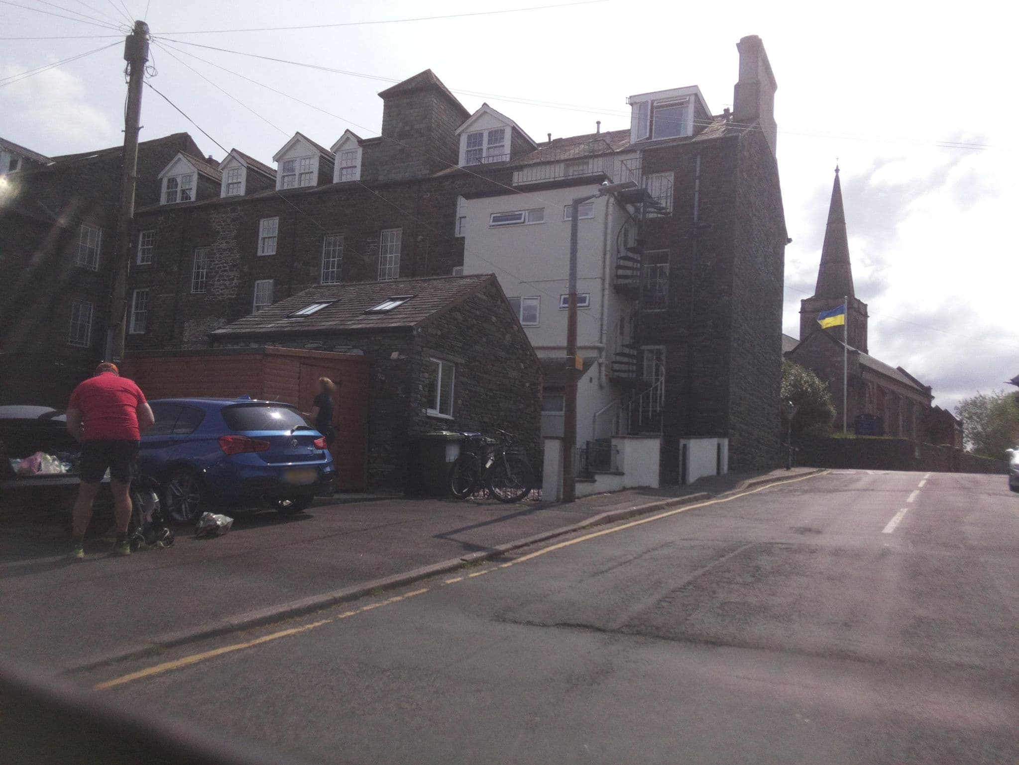 Street view near Cumbria House, Keswick — © southglos (CC BY-SA · Mapillary)