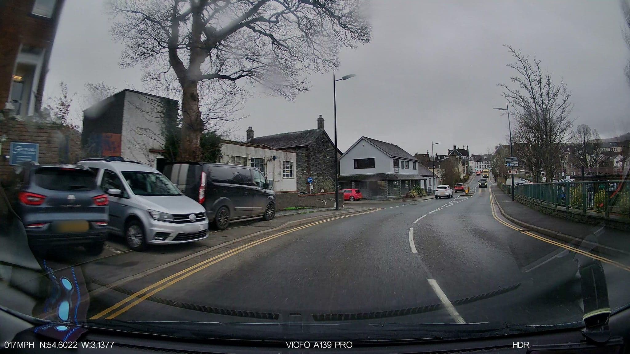 Street view near Swiss Court Guest House, Keswick