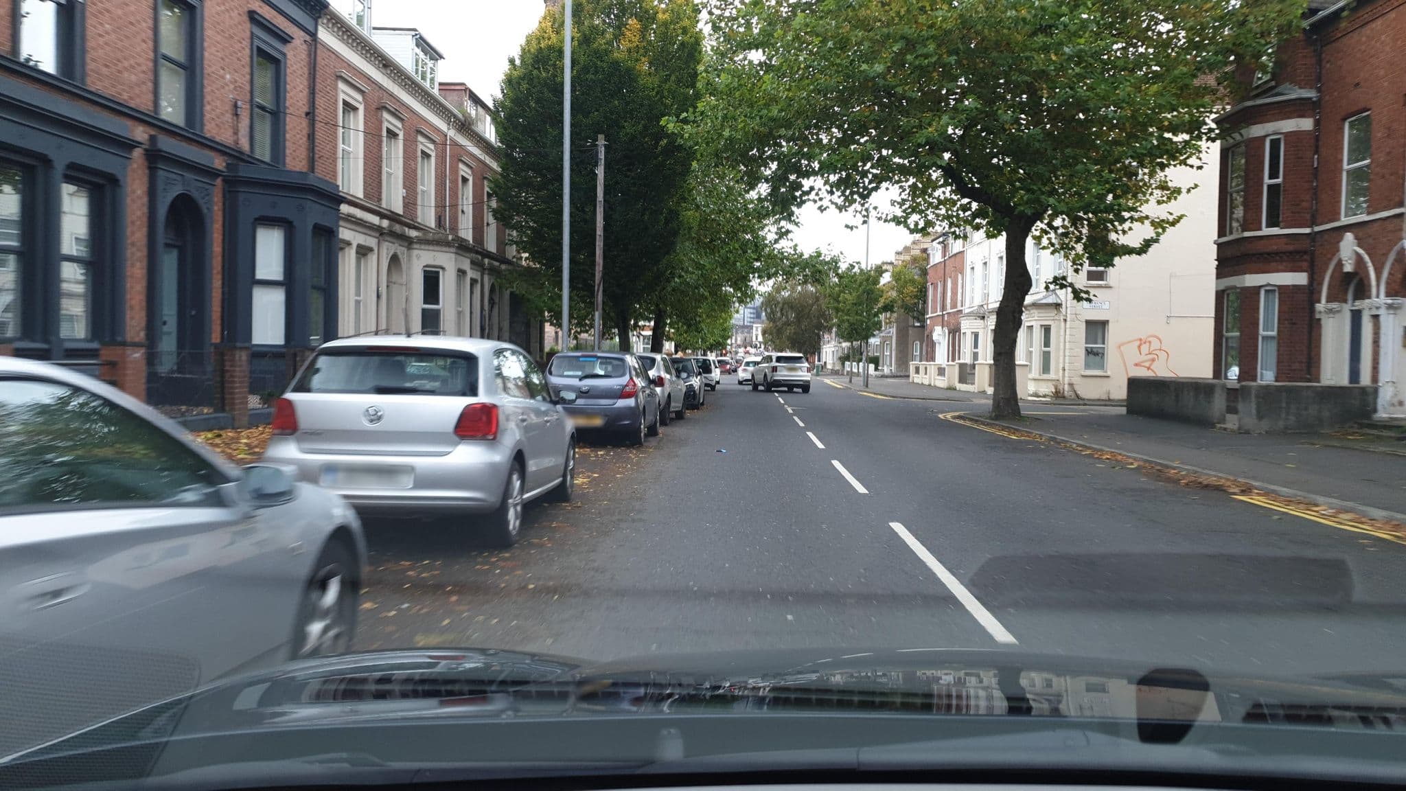 Street view near Global Village, Belfast