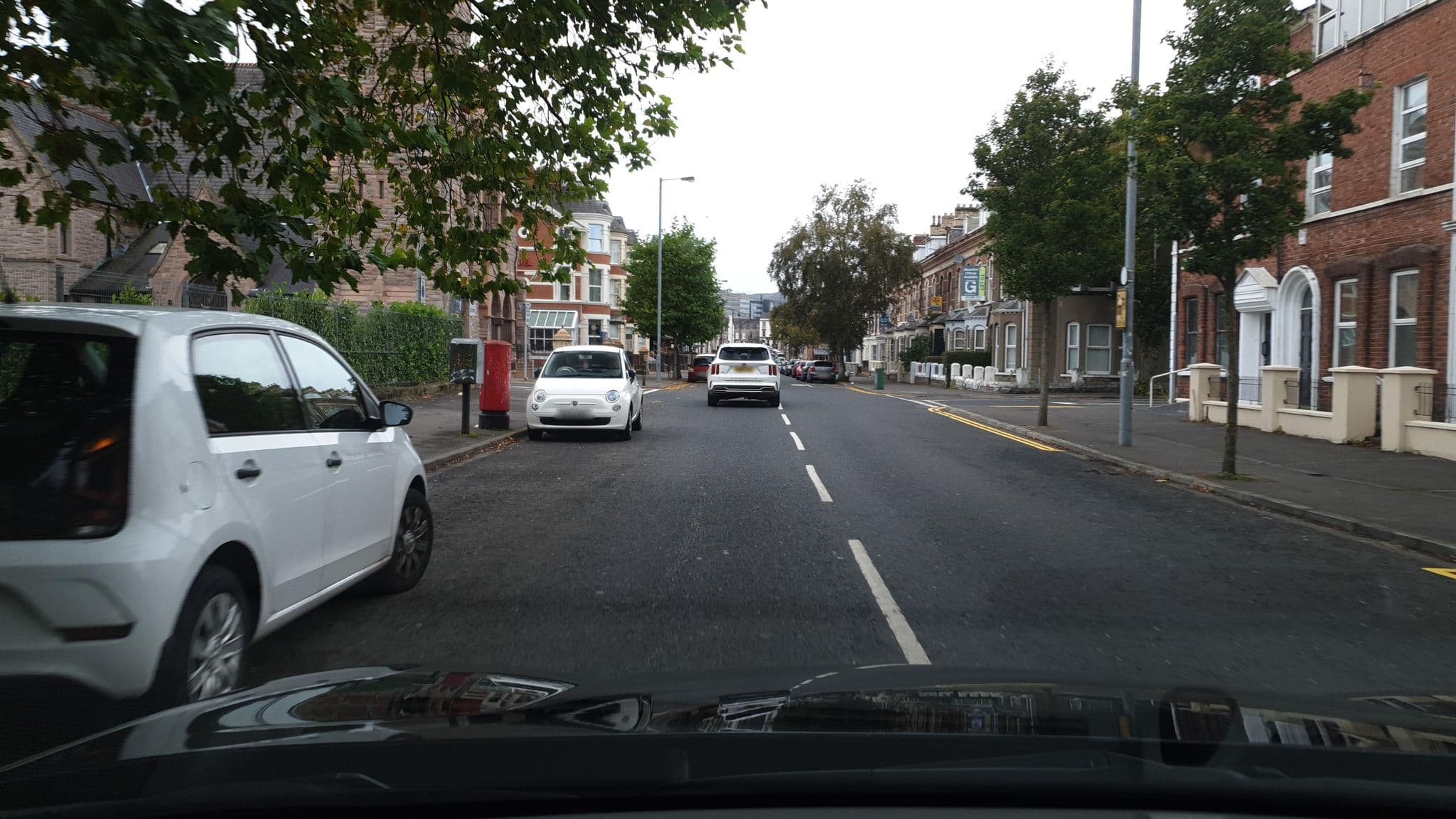 Street view near Global Village, Belfast