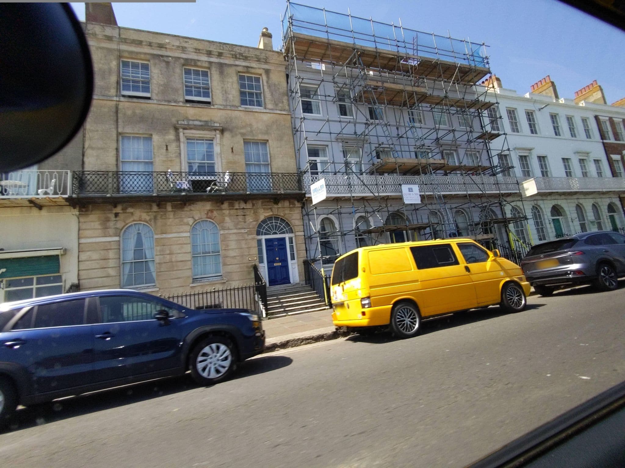 Street view near Berkeley Hotel, Weymouth — © WaggyDog (CC BY-SA · Mapillary)
