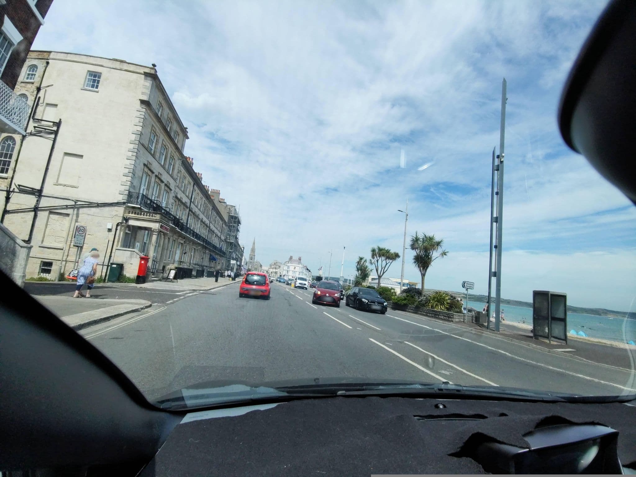 Street view near Carlton Hotel, Weymouth