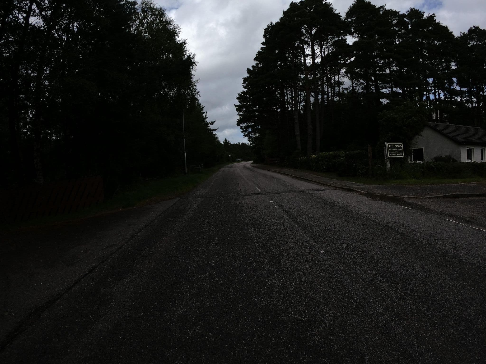 Street view near The Pines, Ullapool