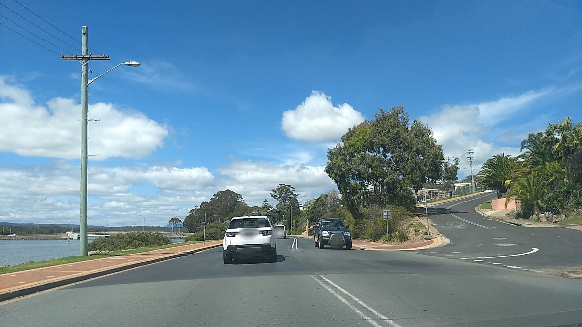 Street view near The Merimbula Lakeview Hotel, Merimbula — © jakecopp (CC BY-SA · Mapillary)
