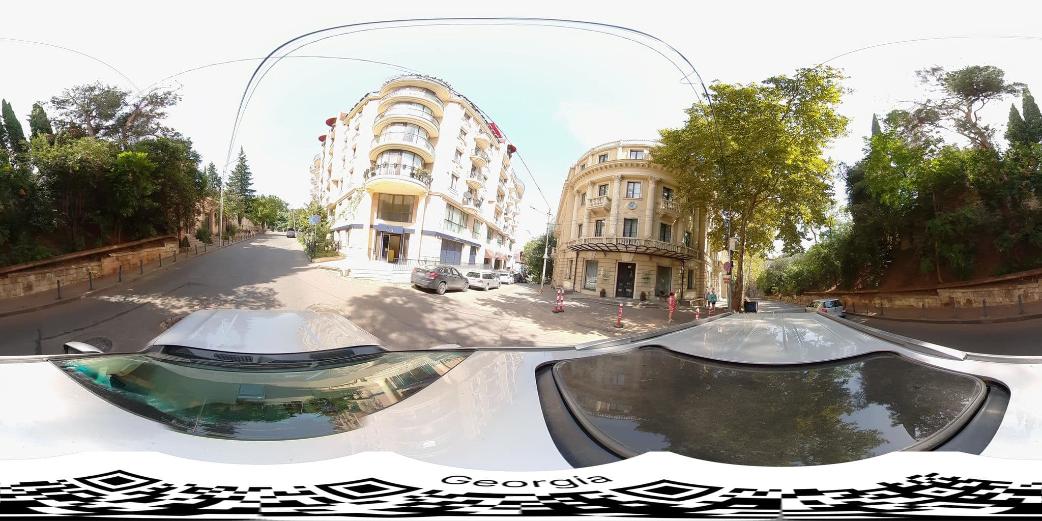 Street view near Astoria Tbilisi Hotel, Okroq’ana