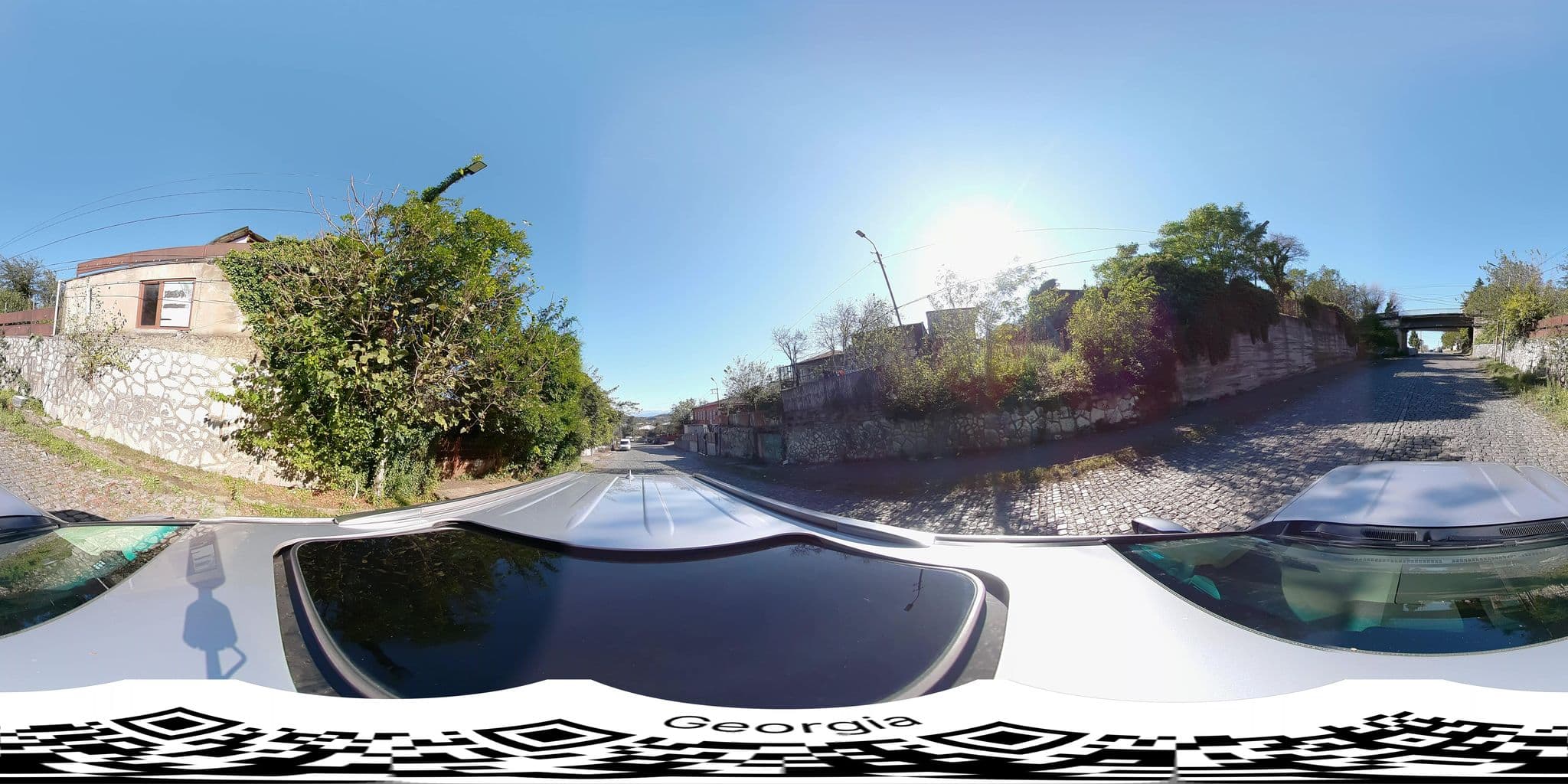 Street view near Guest house Sapichxia, Kutaisi — © bumbeishvili (CC BY-SA · Mapillary)