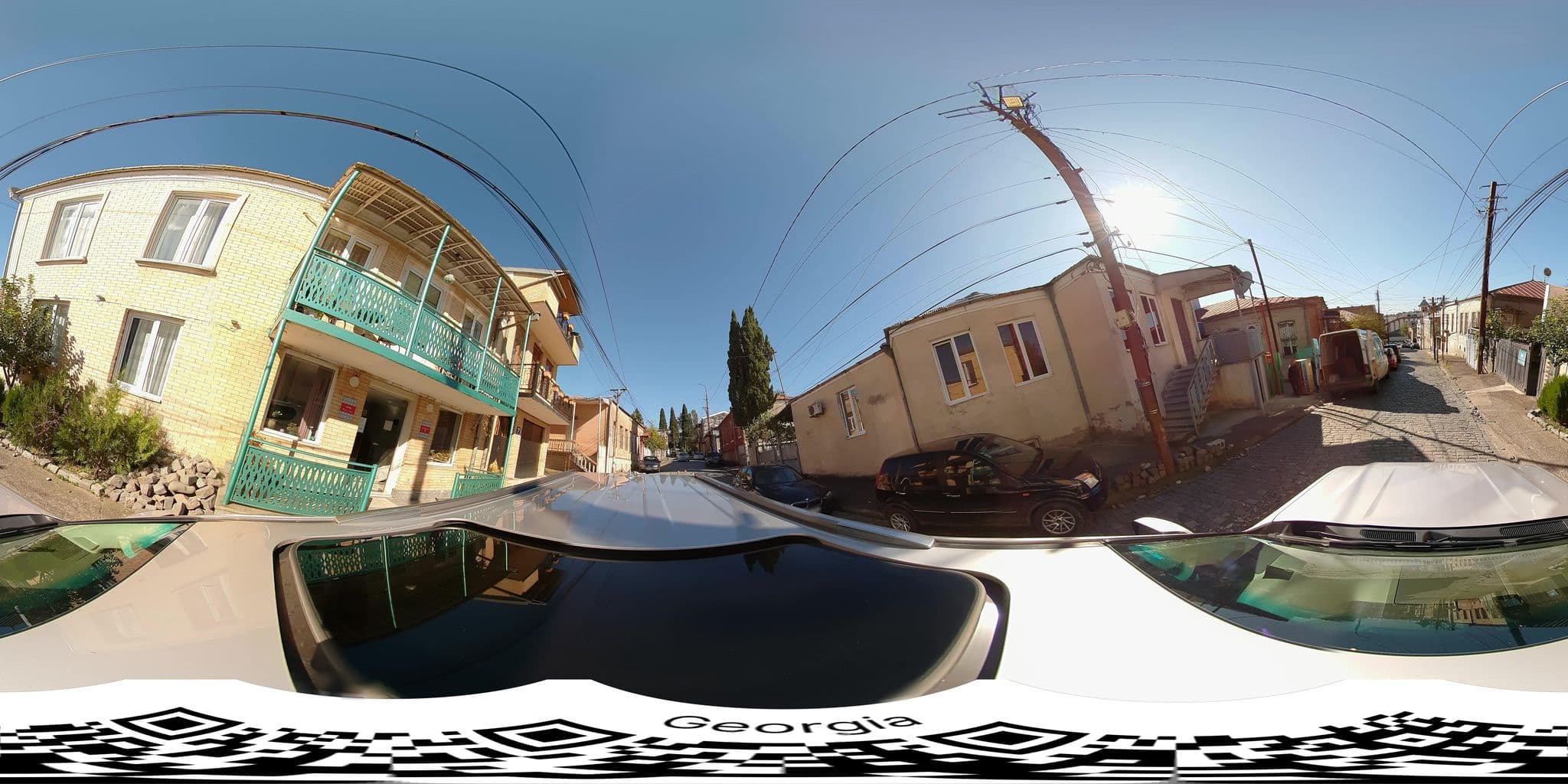 Street view near Nana's Home, Kutaisi — © bumbeishvili (CC BY-SA · Mapillary)