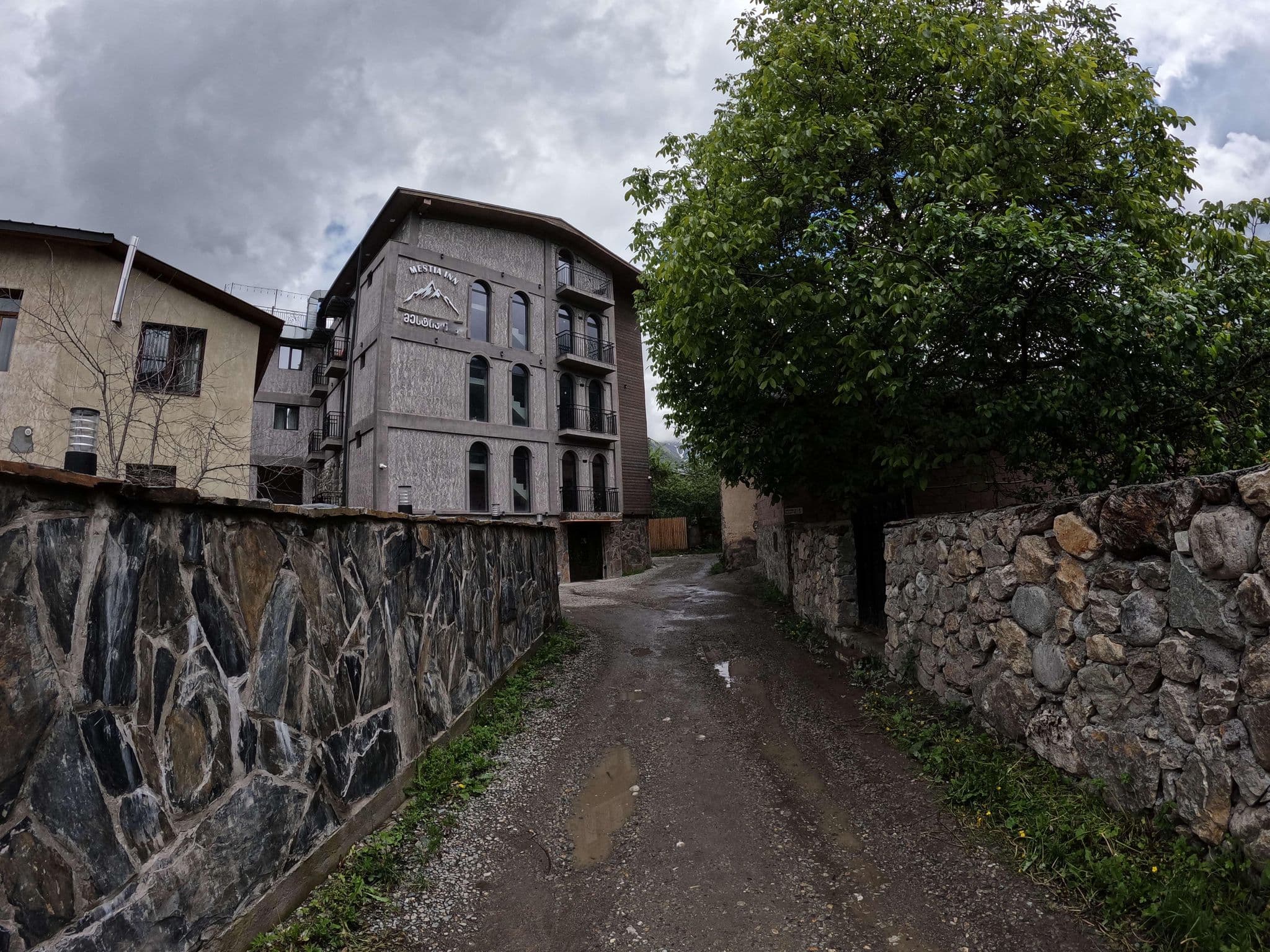 Street view near MESTIA INN, Mestia