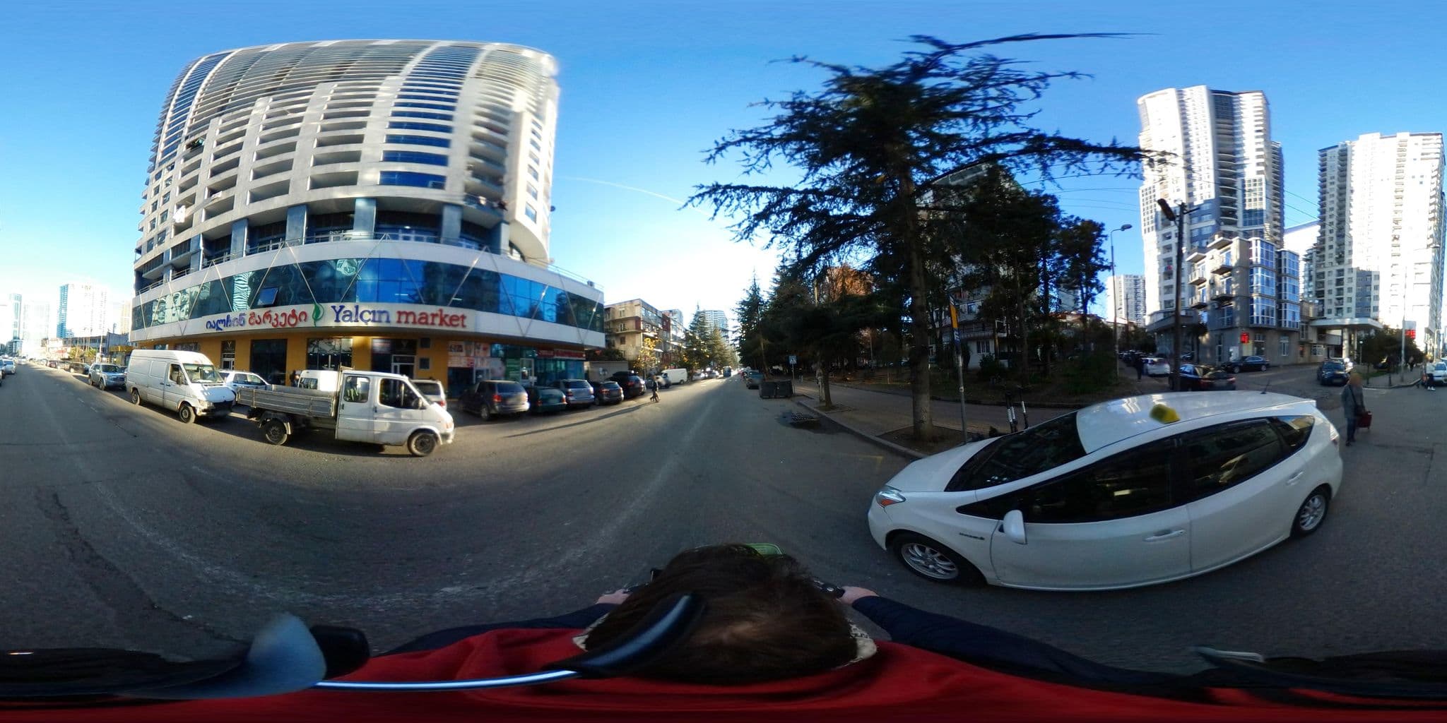 Street view near Yalcin Luxury Apartments, Batumi