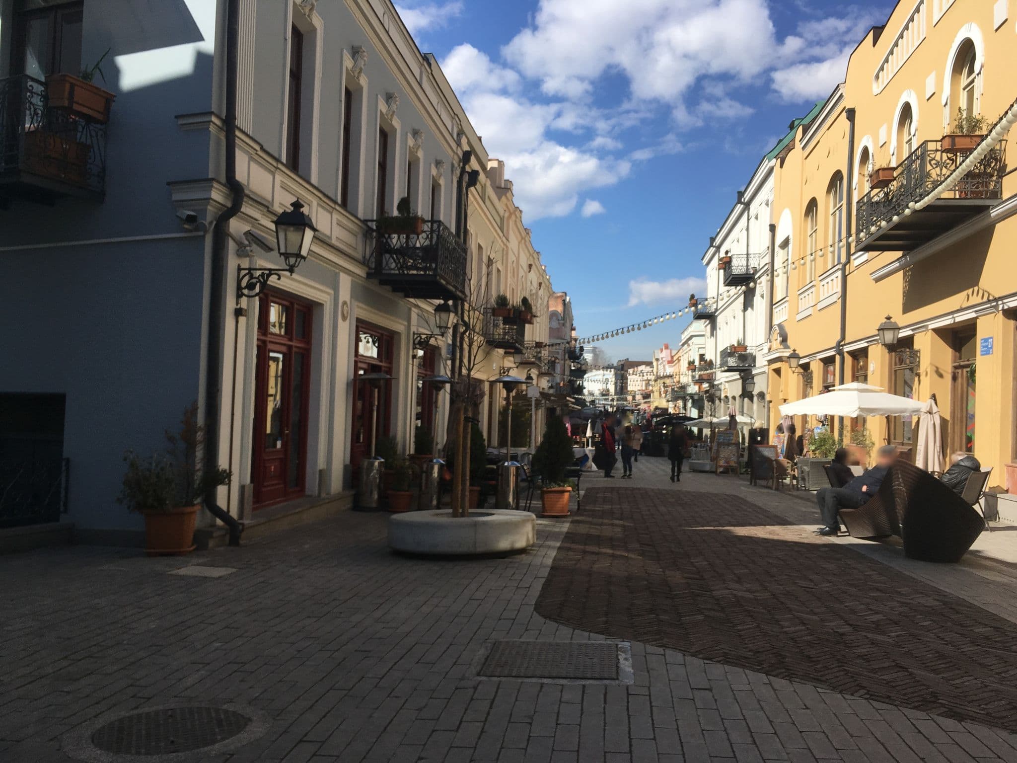 Street view near Friendly Hotel, Tbilisi