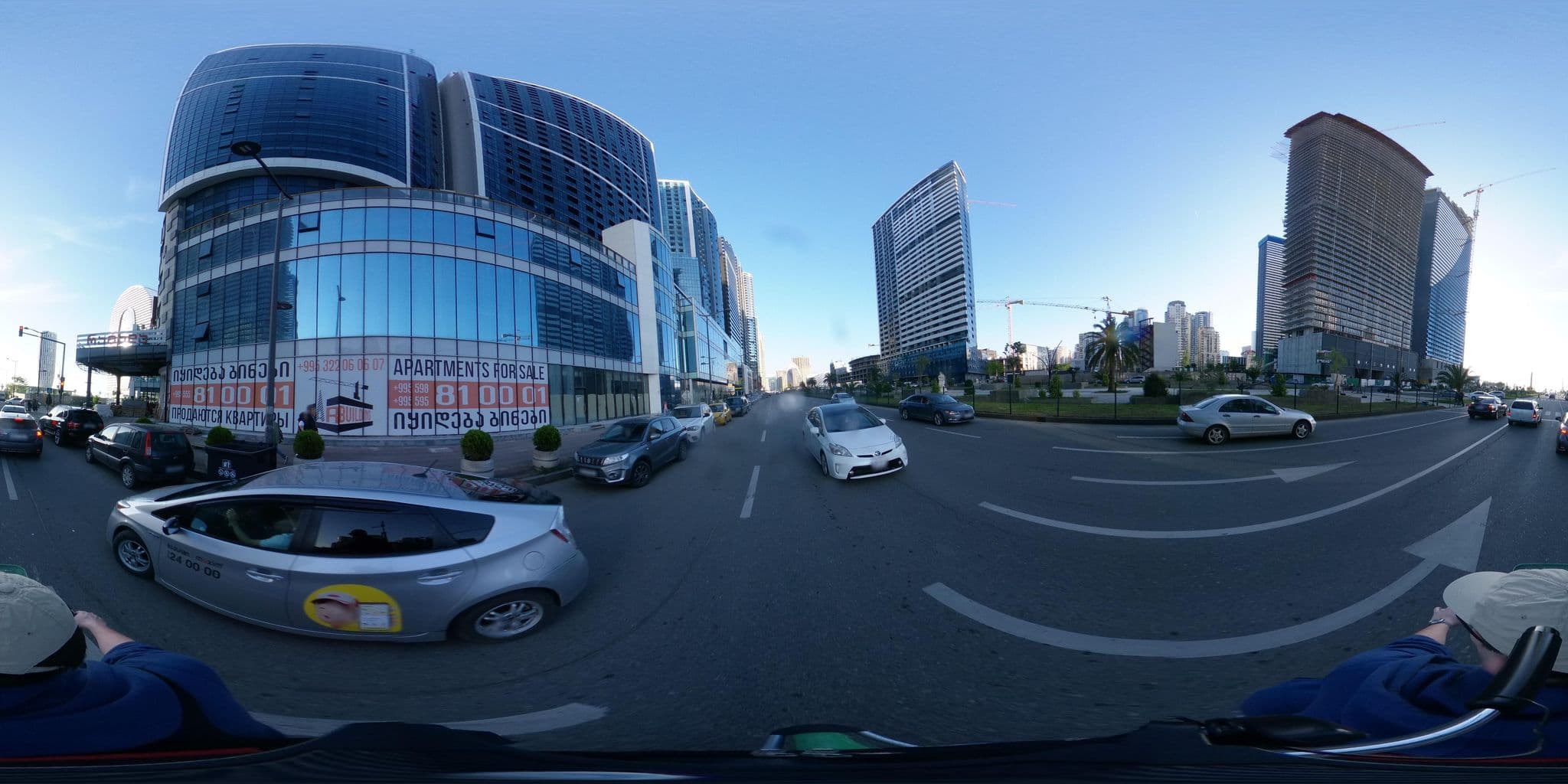 Street view near Ramada Plaza, Batumi