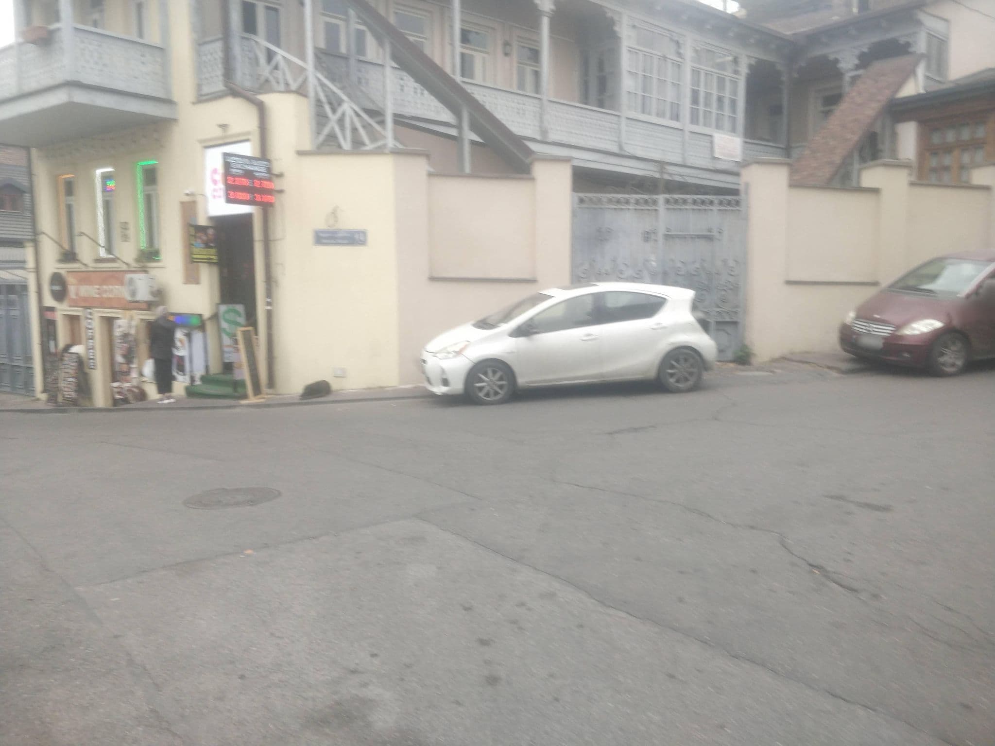 Street view near boutique, Tbilisi