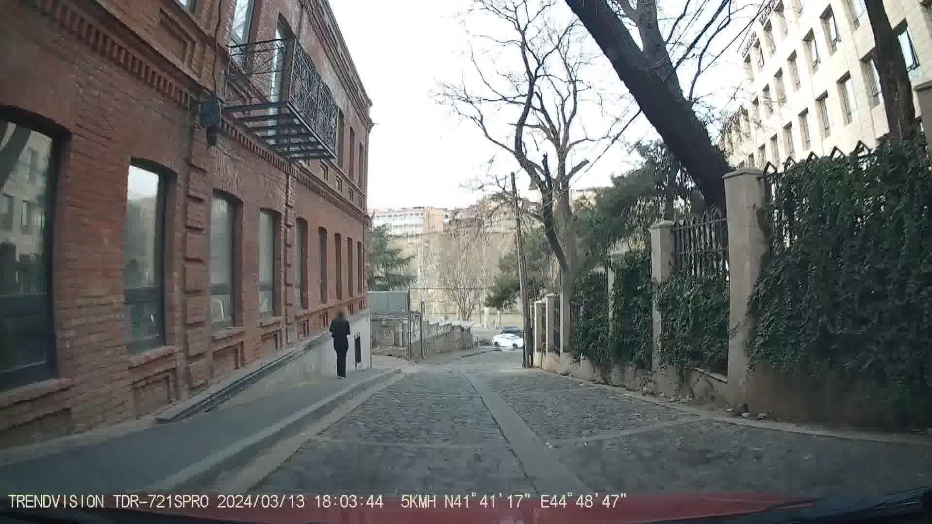 Street view near Aura Plaza Hotel, Tbilisi — © noktoborus (CC BY-SA · Mapillary)