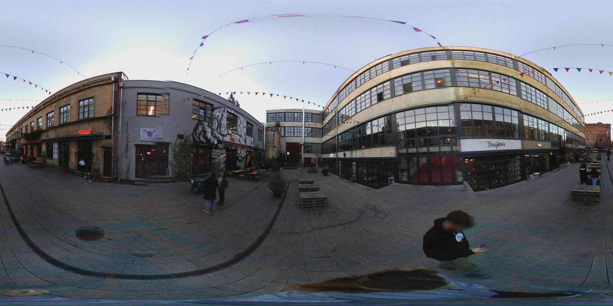 Street view near Fabrika, Tbilisi