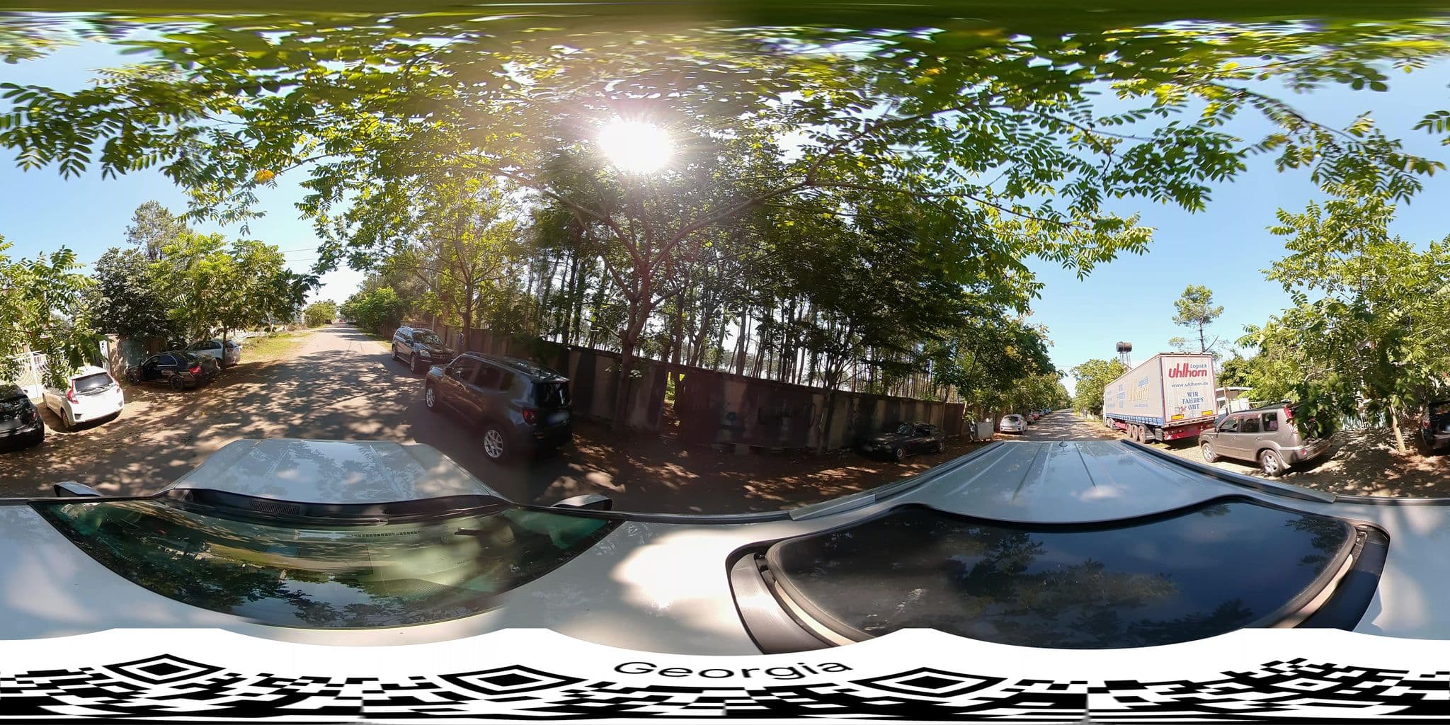 Street view near AVA Hotel, Ureki — © bumbeishvili (CC BY-SA · Mapillary)