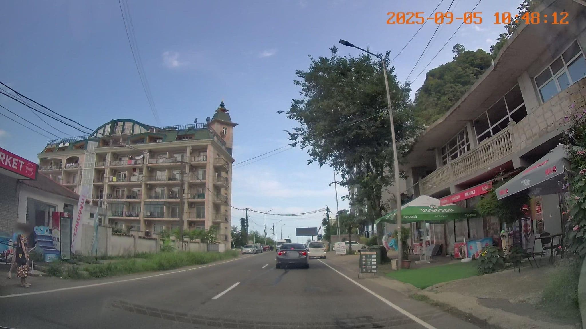 Street view near Hotel Black Sea, Batumi — © bdgwl (CC BY-SA · Mapillary)