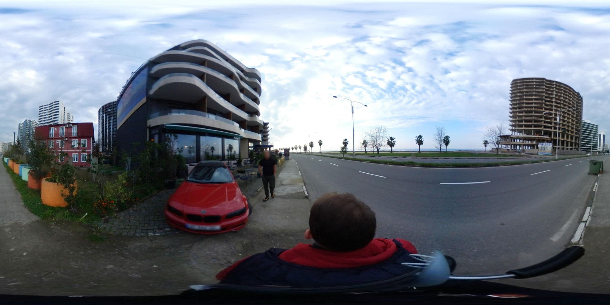 Street view near Boulevard Side, Batumi
