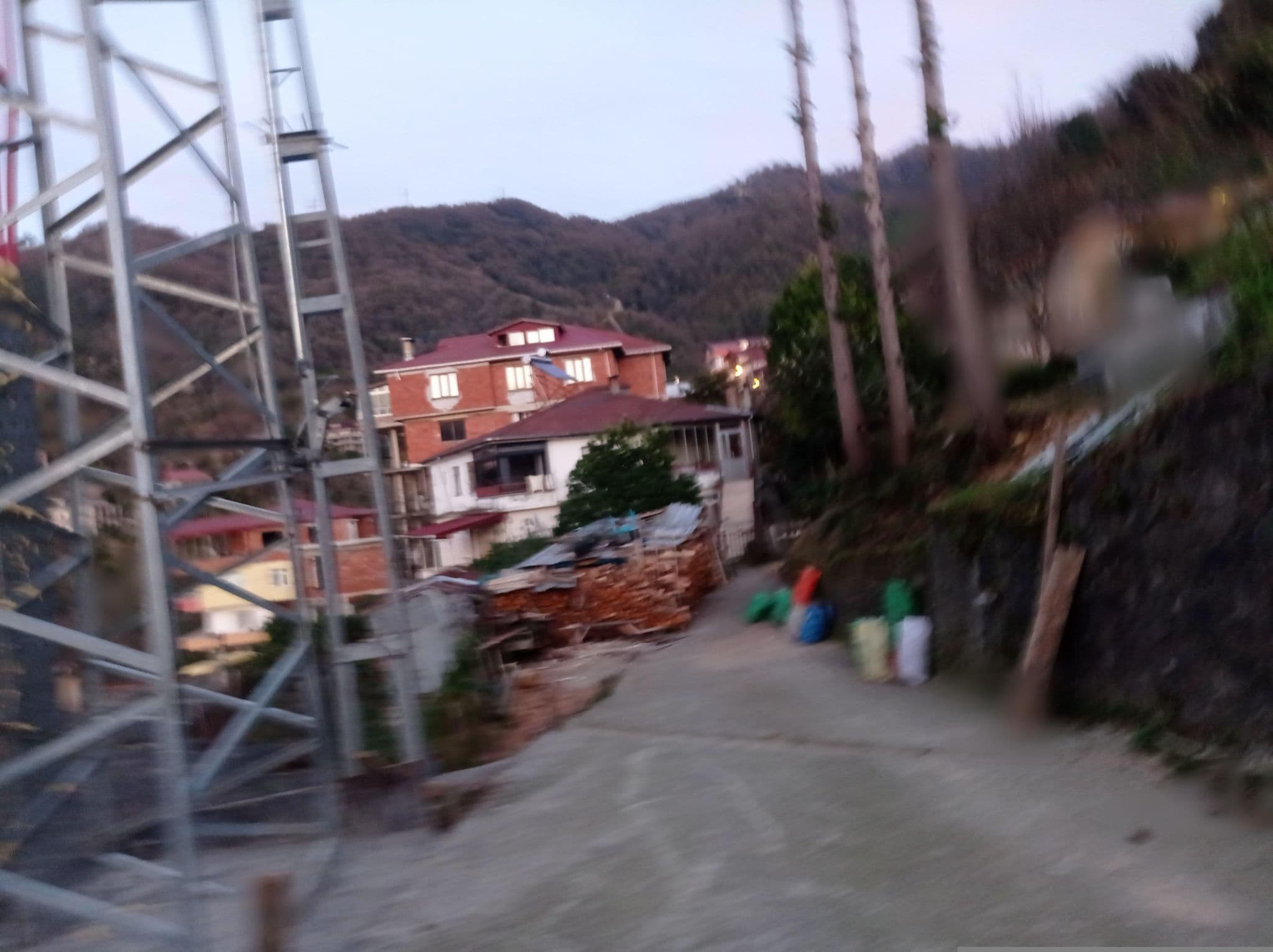 Street view near Sarp Bungalov, Batumi