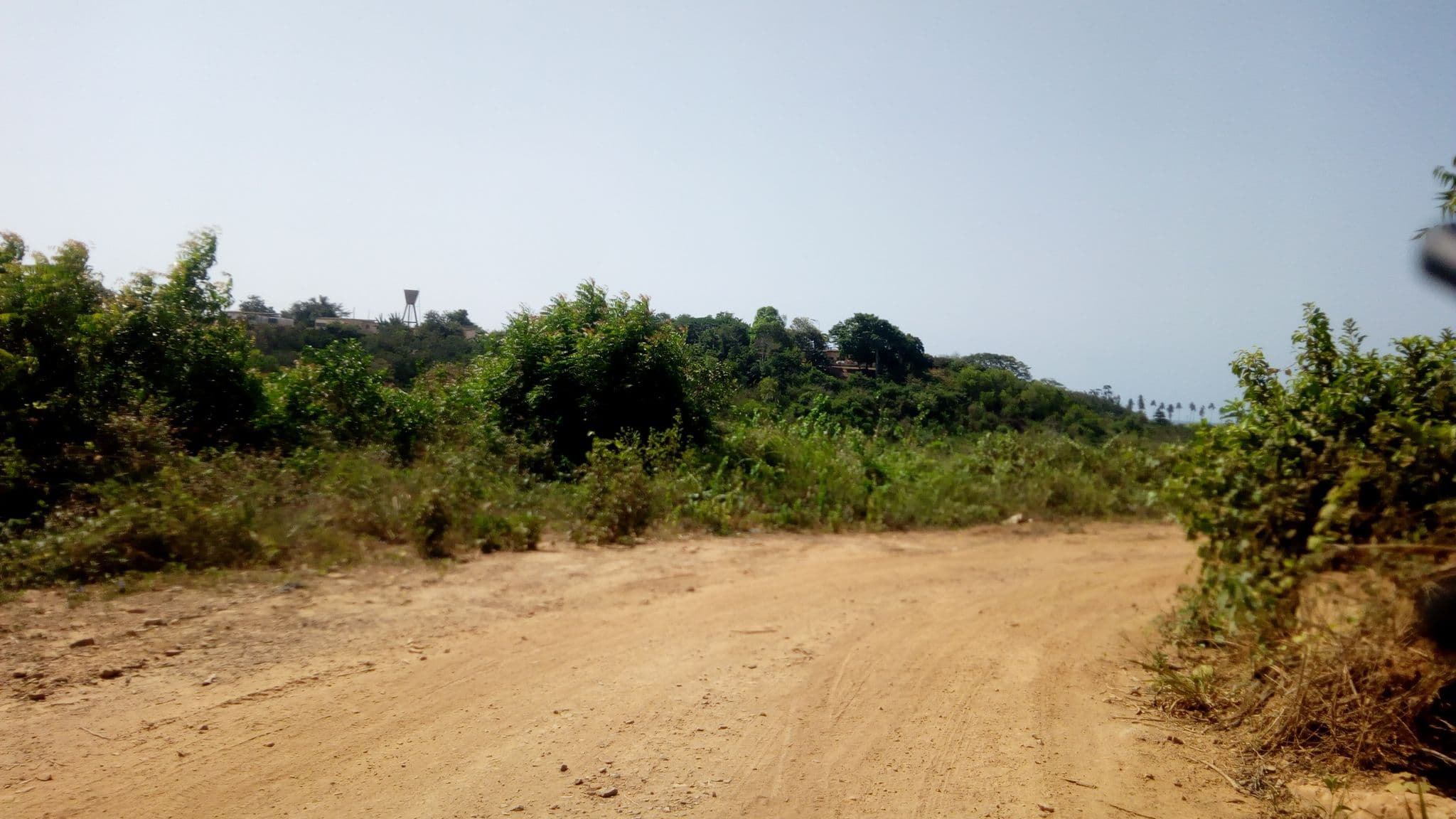 Street view near Ewurafio, Cape Coast
