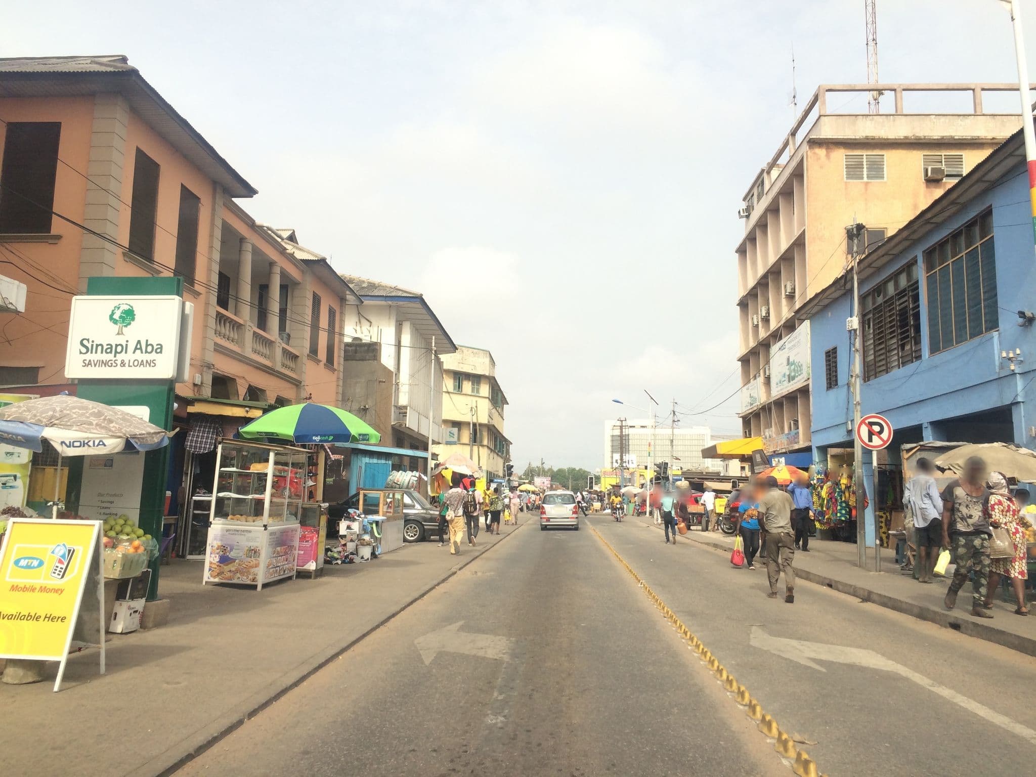 Street view near Casanova hôtel, Accra — © mawutor (CC BY-SA · Mapillary)