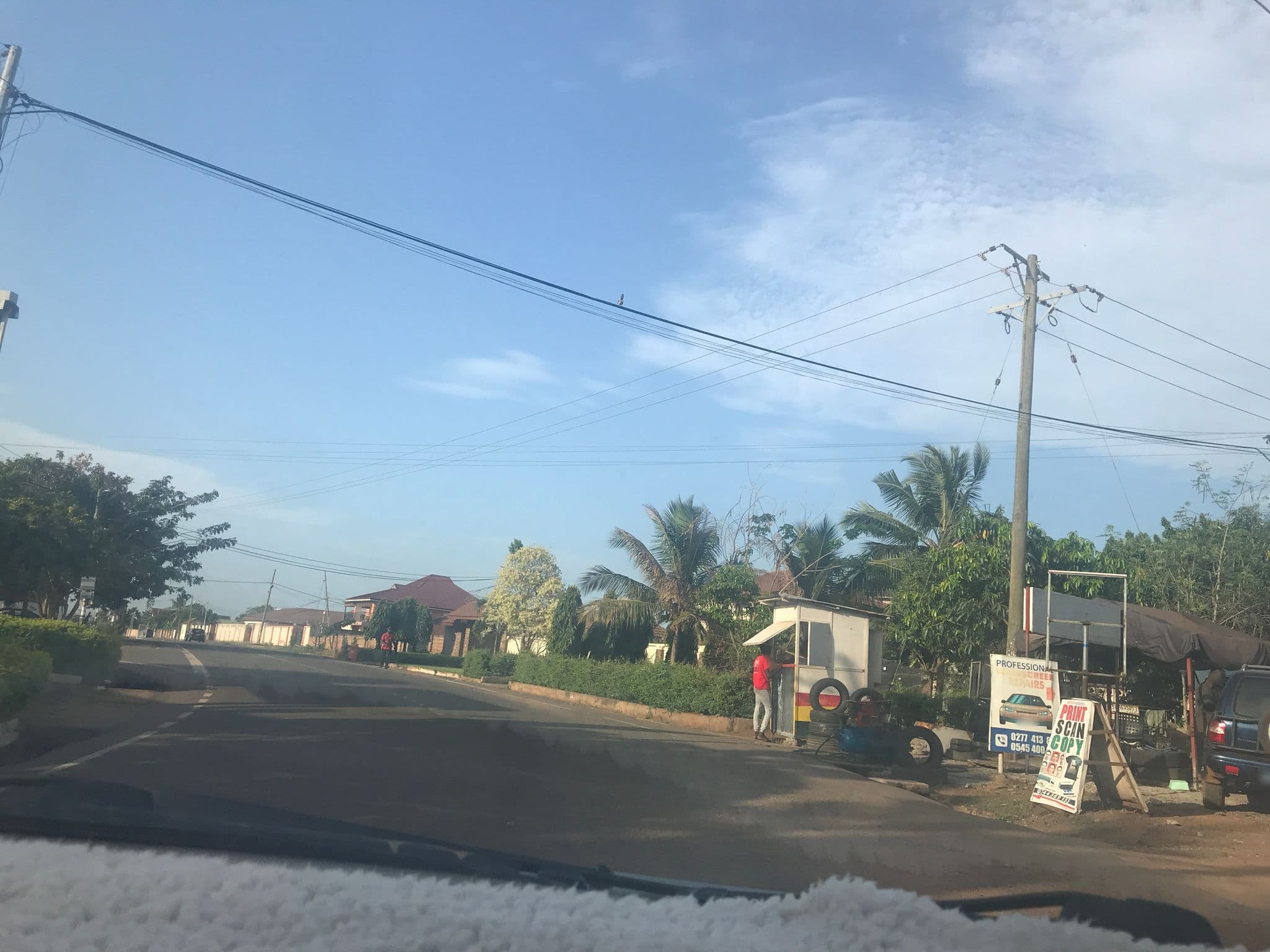 Street view near Cesia Lodge, Medina Estates