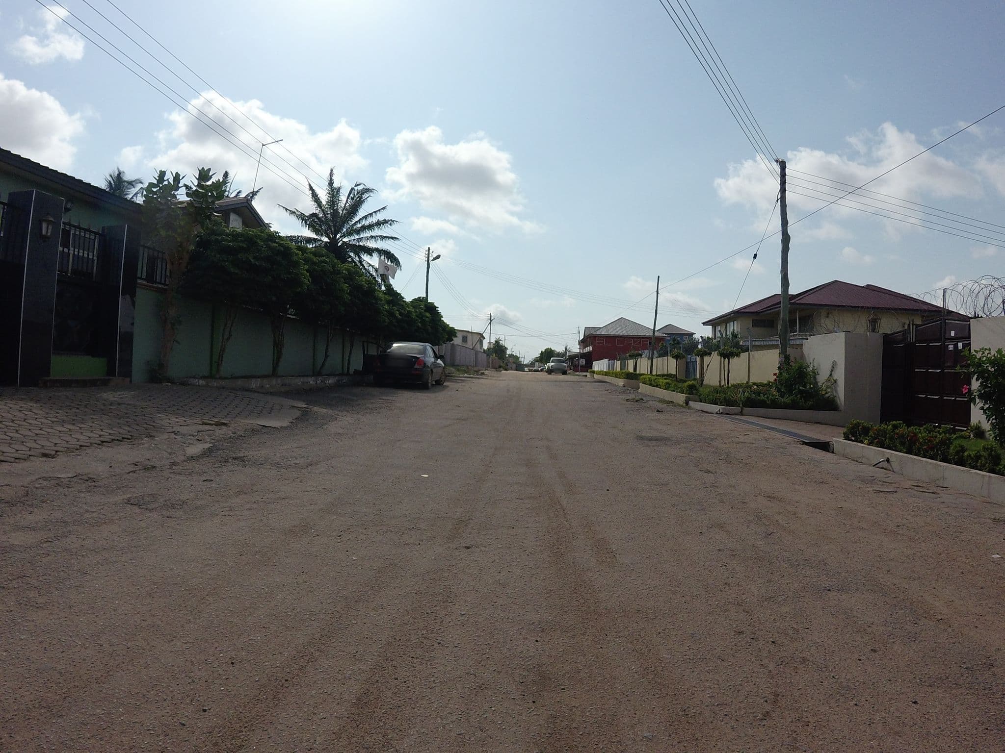 Street view near Acheas Guest House, New Achimota — © mawutor (CC BY-SA · Mapillary)