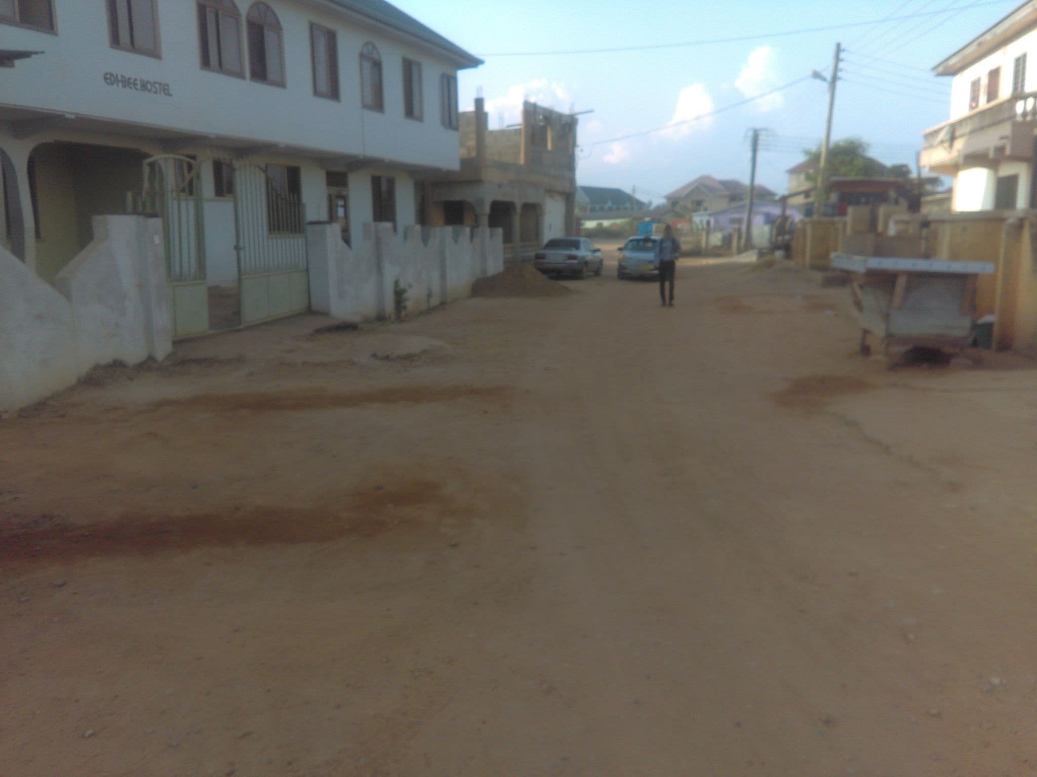 Street view near Smithwaa, Cape Coast