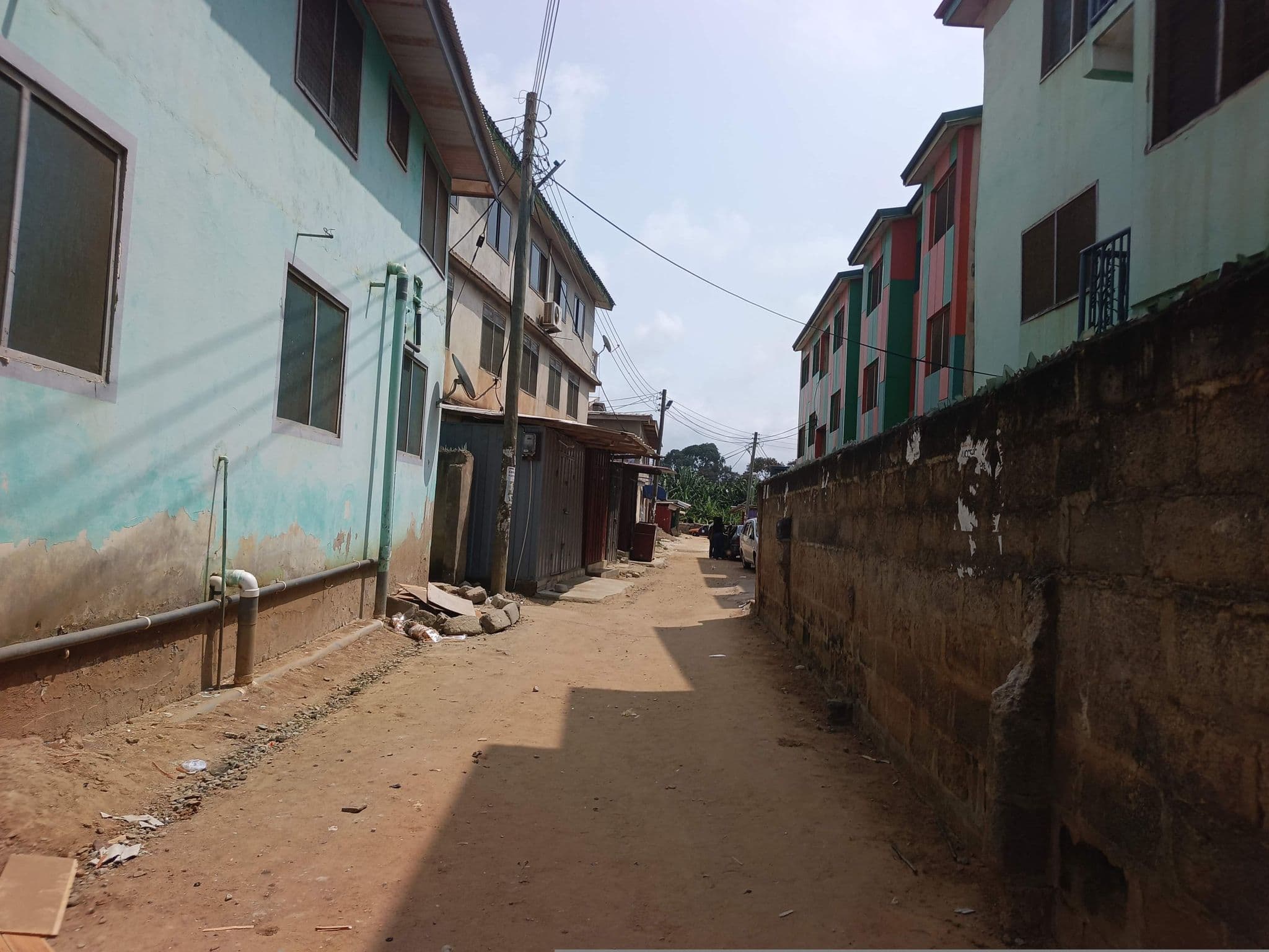 Street view near Jesus lives, Cape Coast