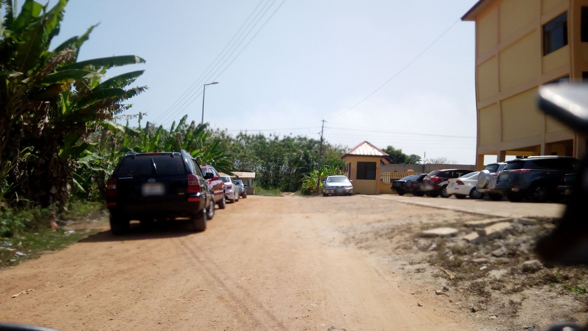 Street view near Efrat Heights, Cape Coast