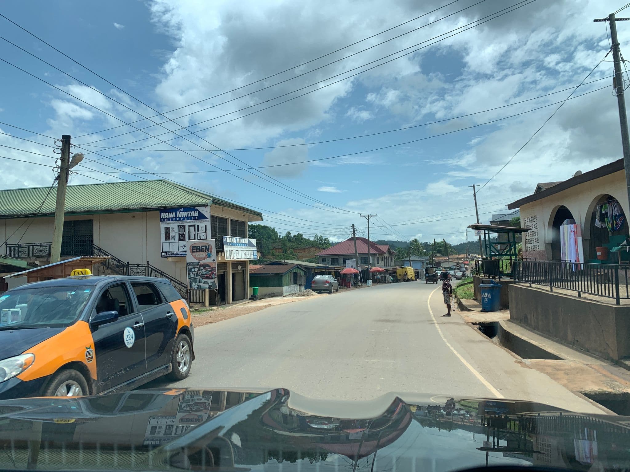 Street view near Franpesia Lodge, Tarkwa — © jayitio (CC BY-SA · Mapillary)