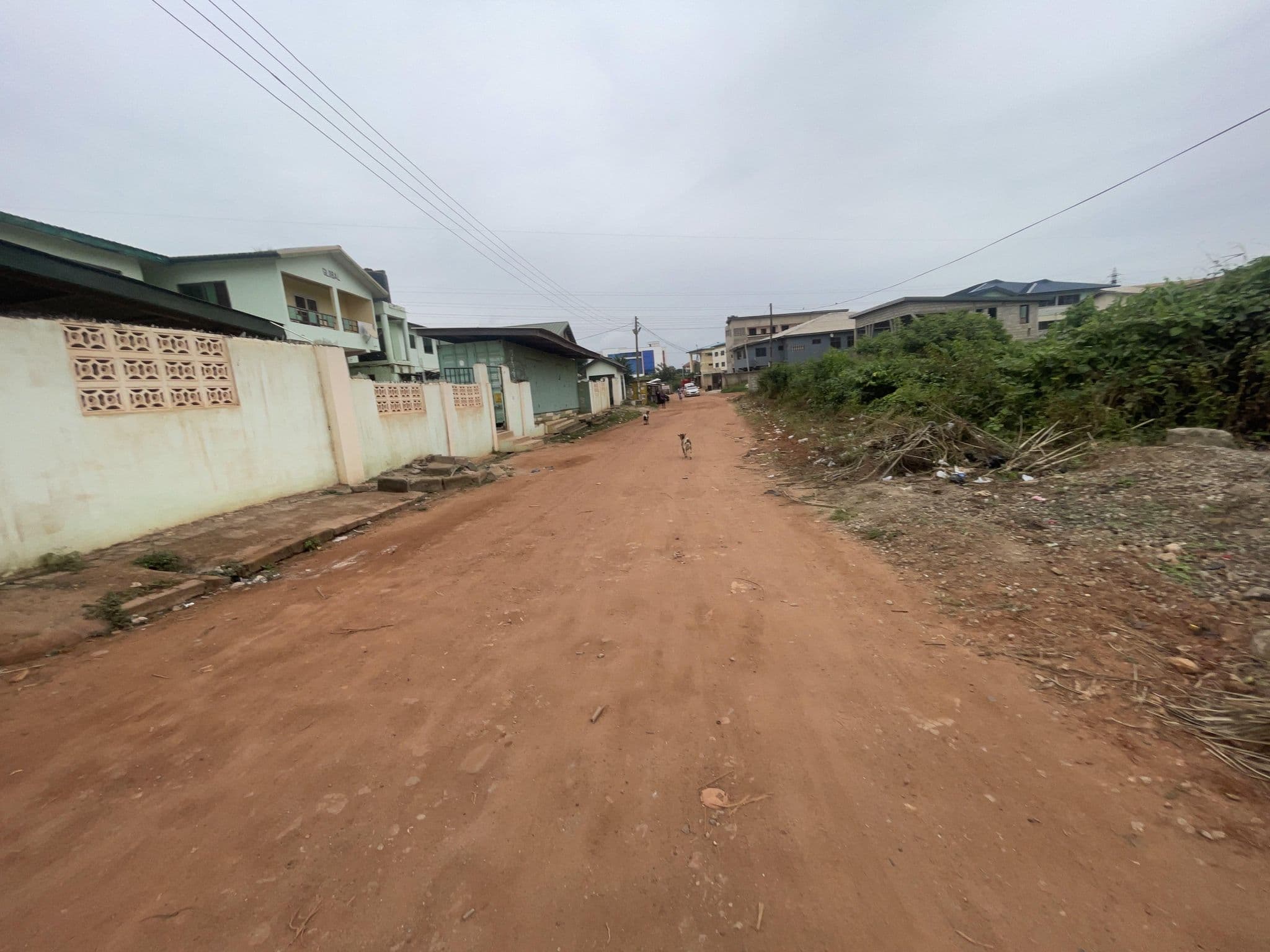 Street view near Global hostel, Cape Coast