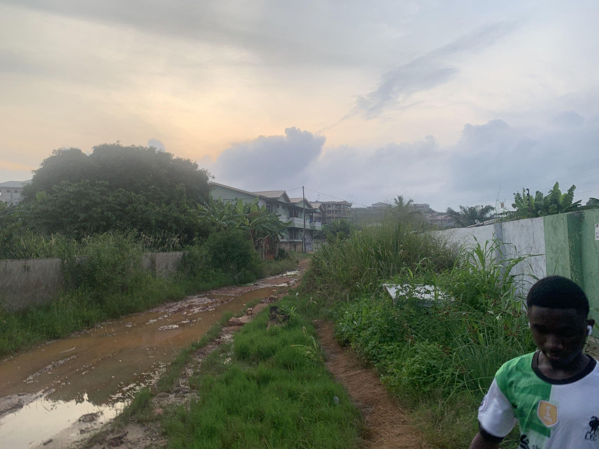 Street view near Hostel, Cape Coast