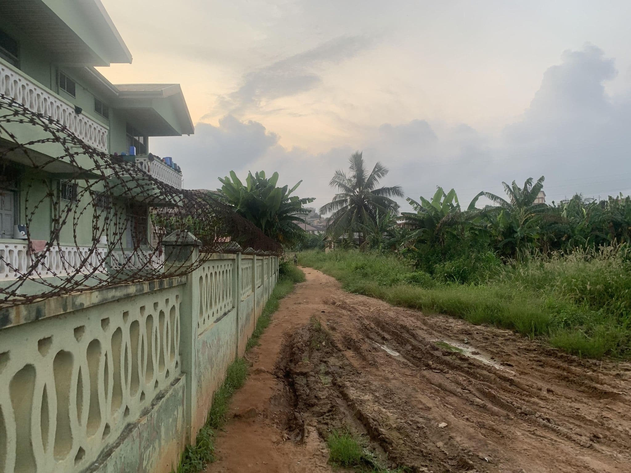 Street view near Hostel, Cape Coast