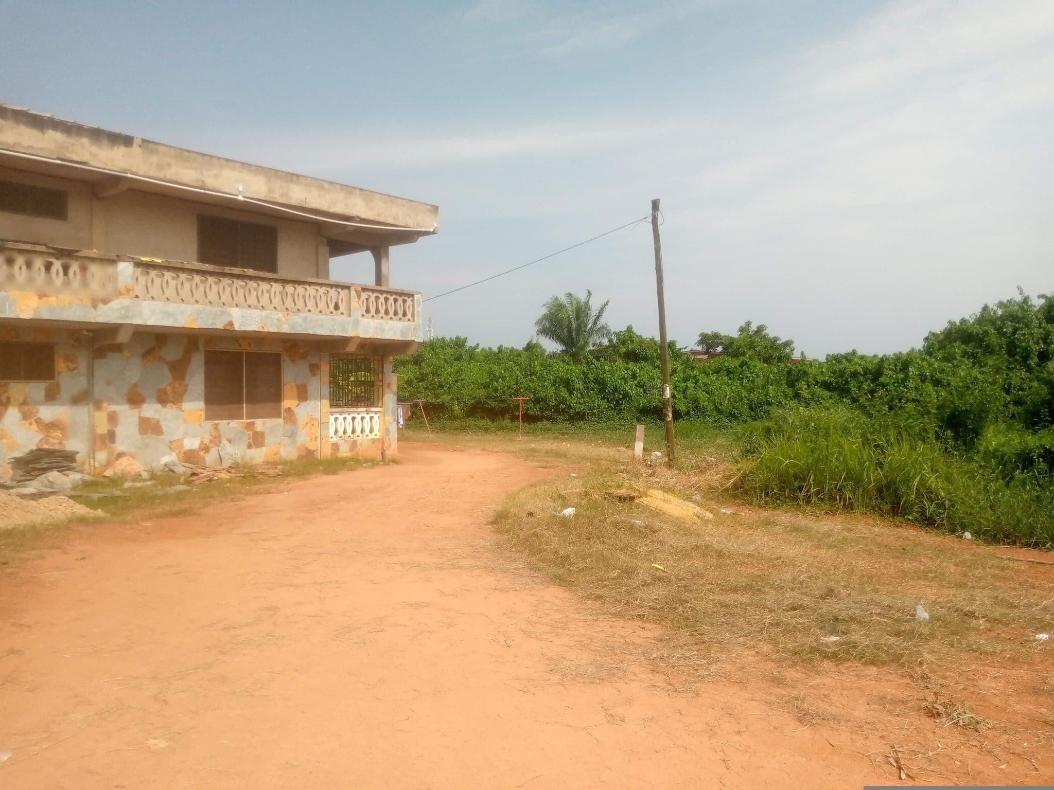 Street view near Hostel, Cape Coast