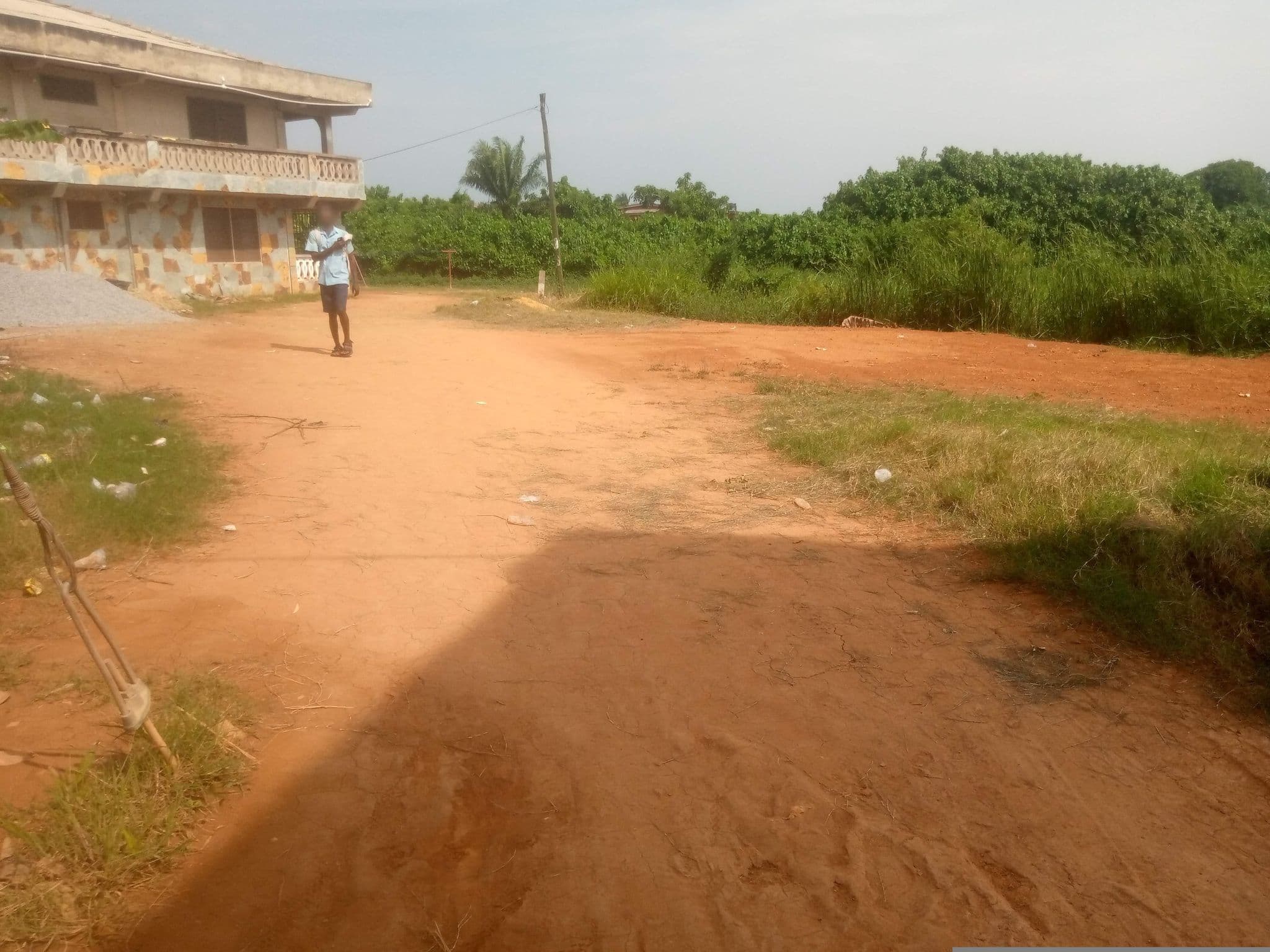 Street view near Hostel, Cape Coast