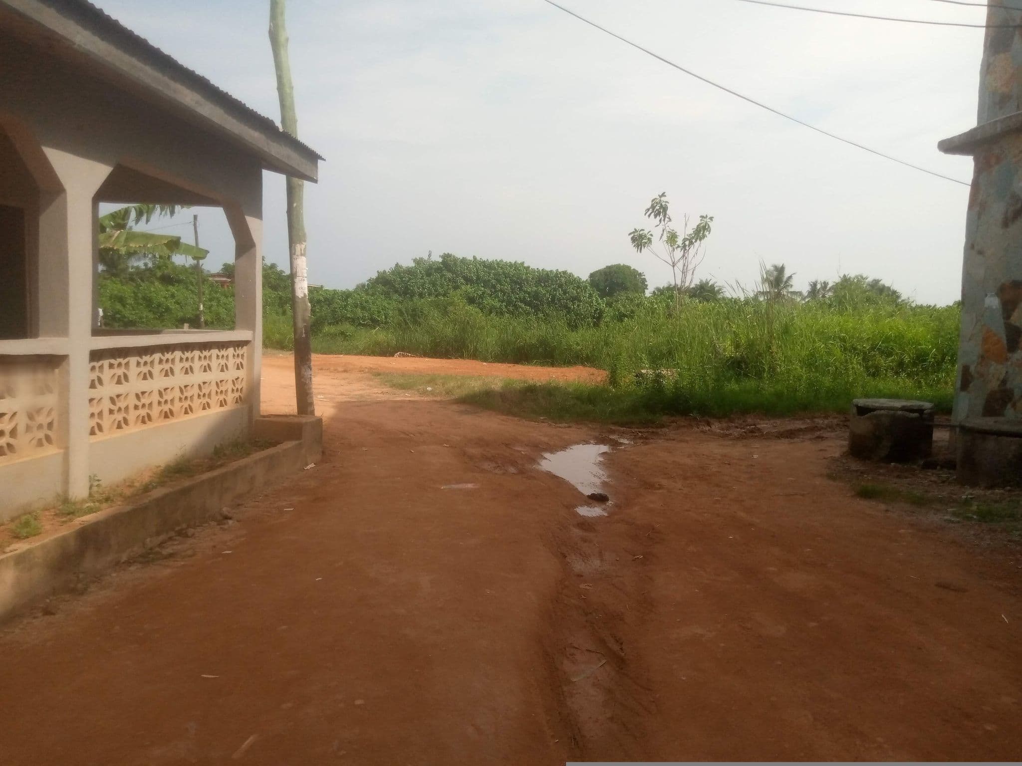 Street view near Hostel, Cape Coast