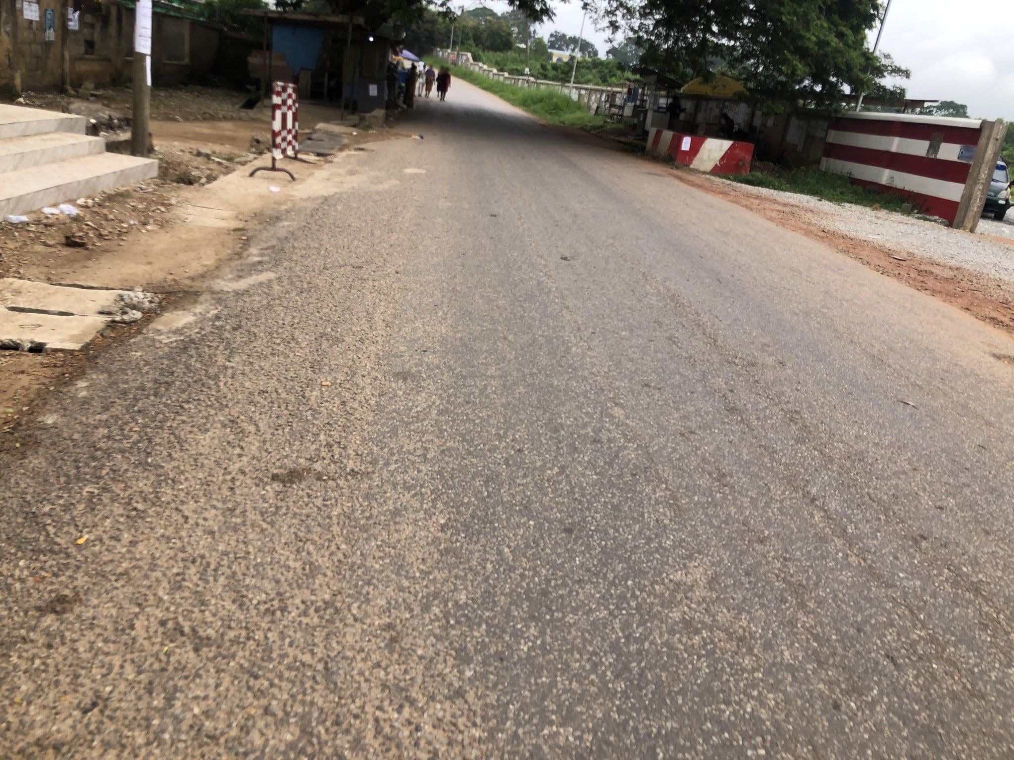 Street view near Jodok Hostel, Cape Coast
