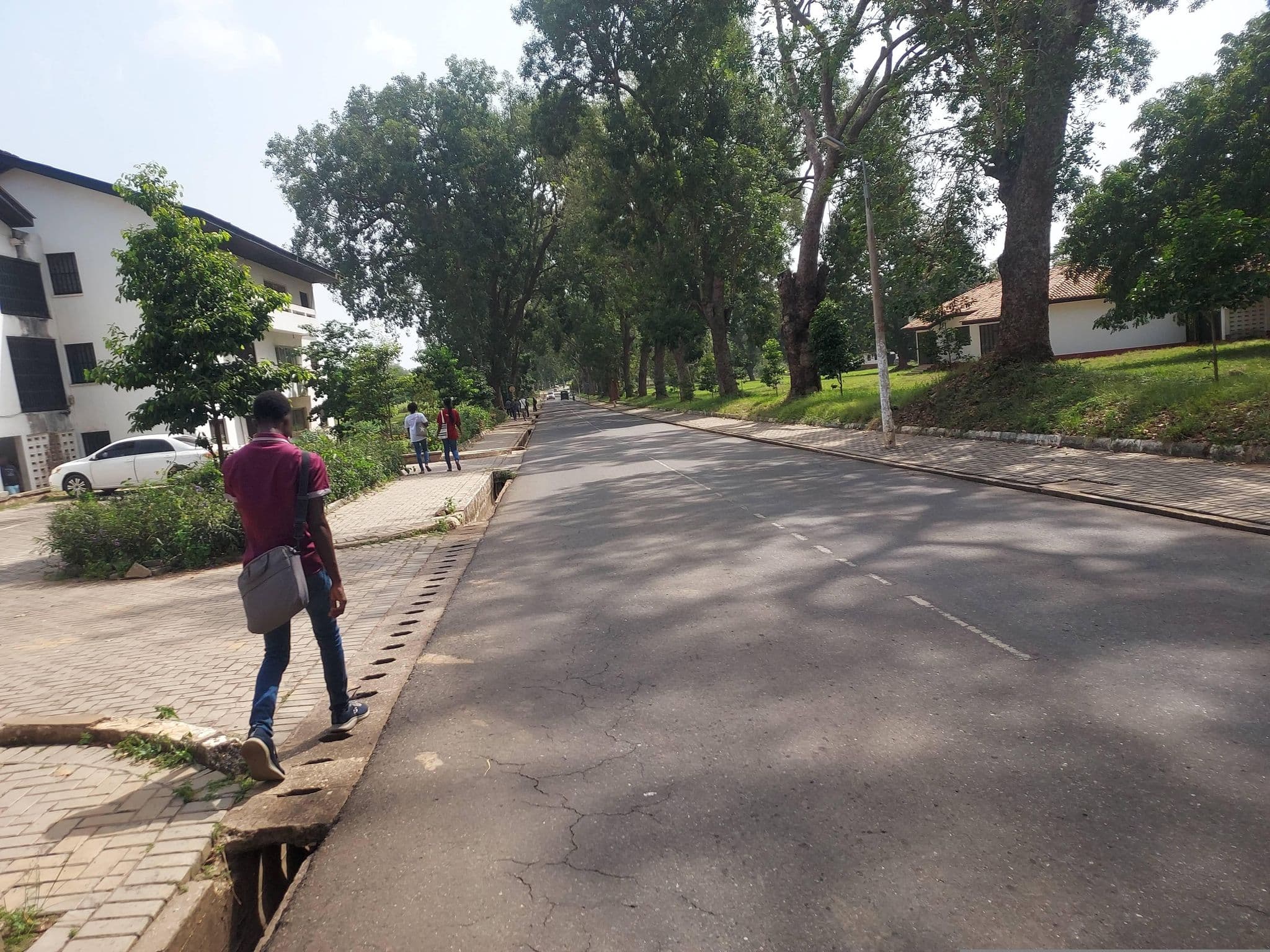 Street view near Legon Hall Annex C (Graduate Hostel), Medina Estates