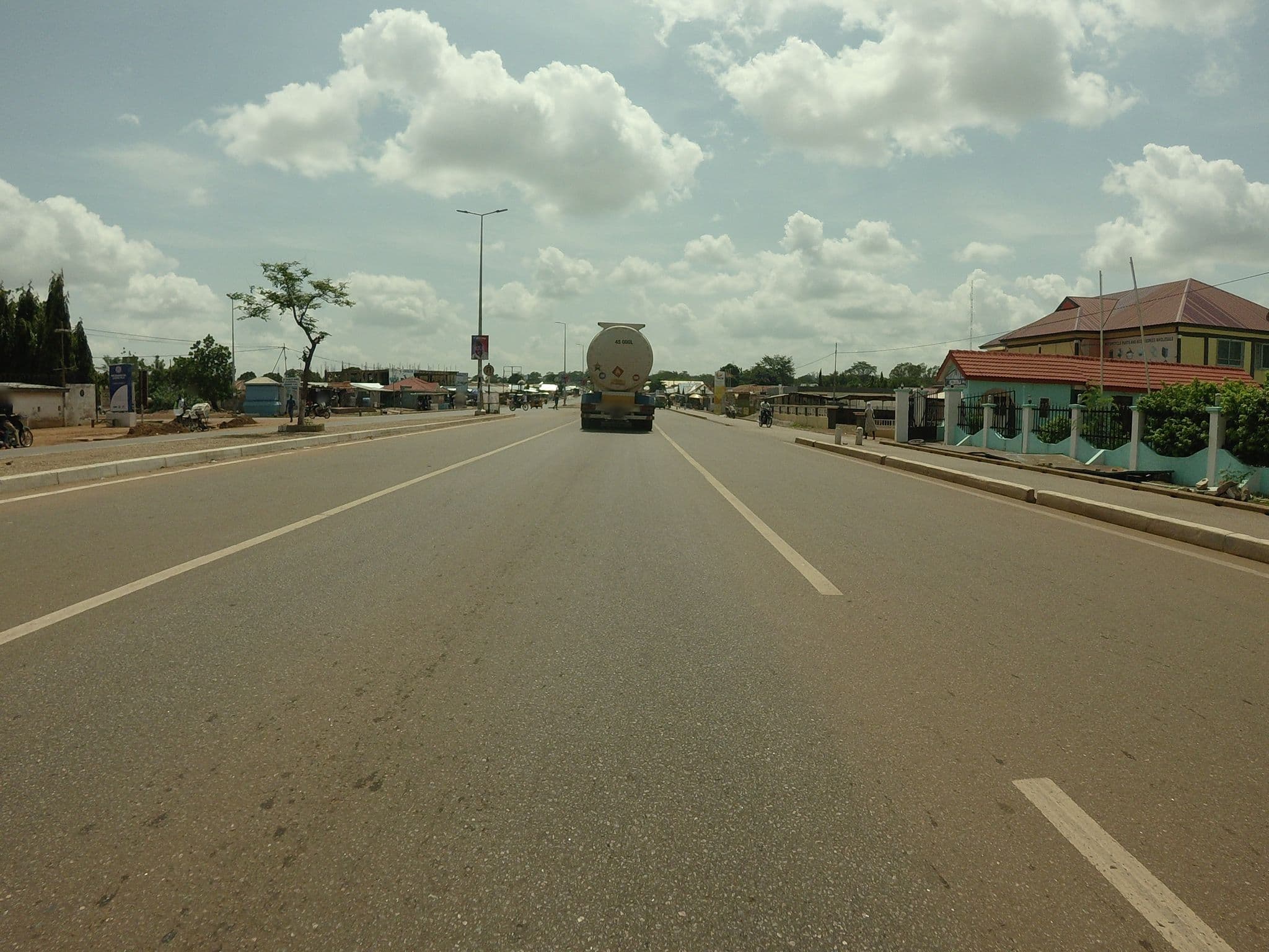 Street view near Hamdallah Hotel, Tamale — © enock4seth (CC BY-SA · Mapillary)