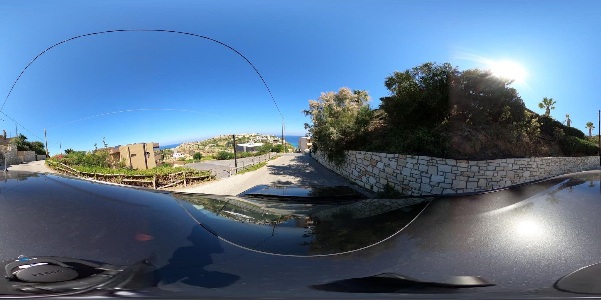 Street view near Blue Bay, Gázi — © supco_survey (CC BY-SA · Mapillary)