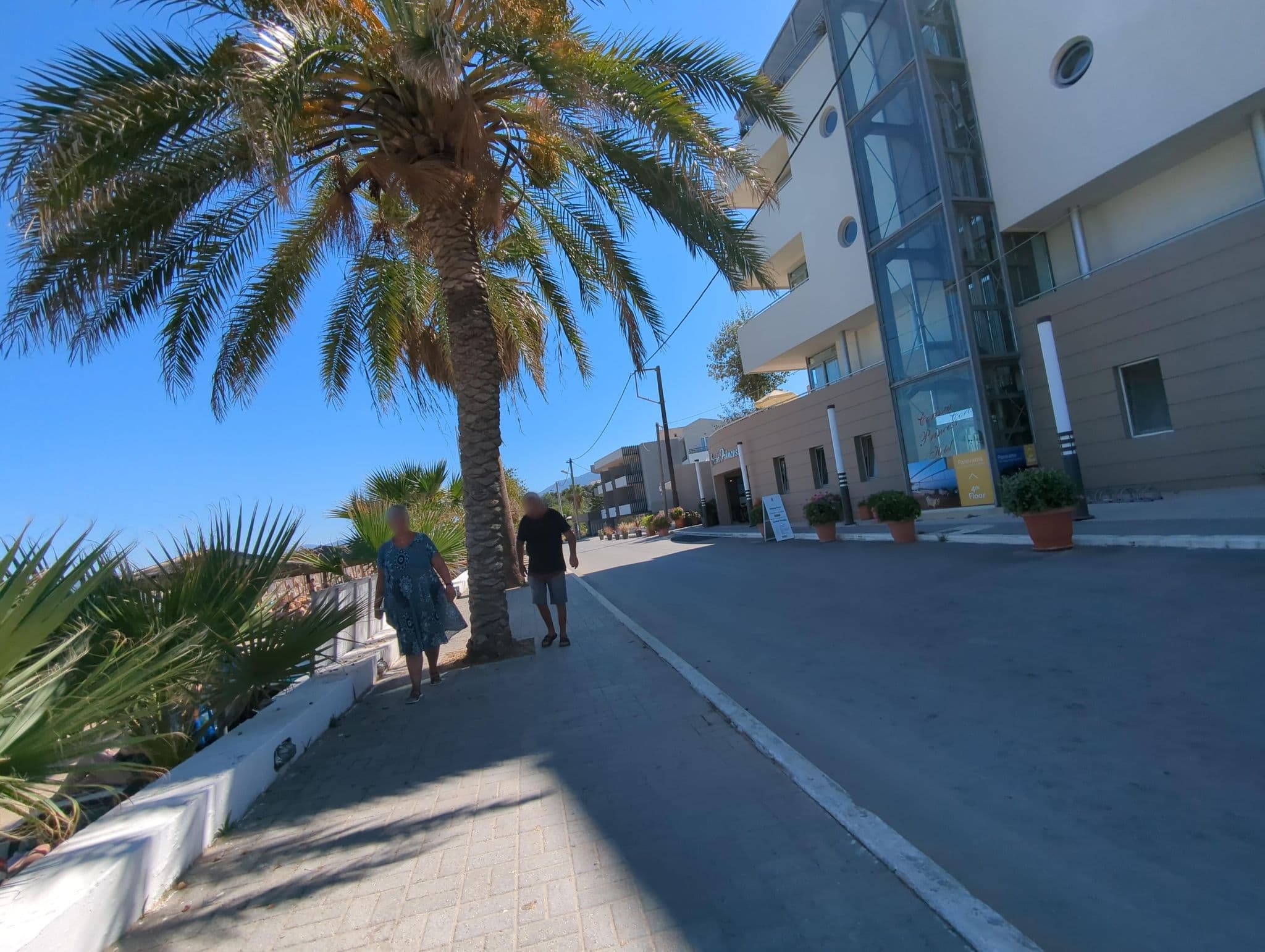 Street view near Corissia Princess, Georgioupolis — © ente (CC BY-SA · Mapillary)
