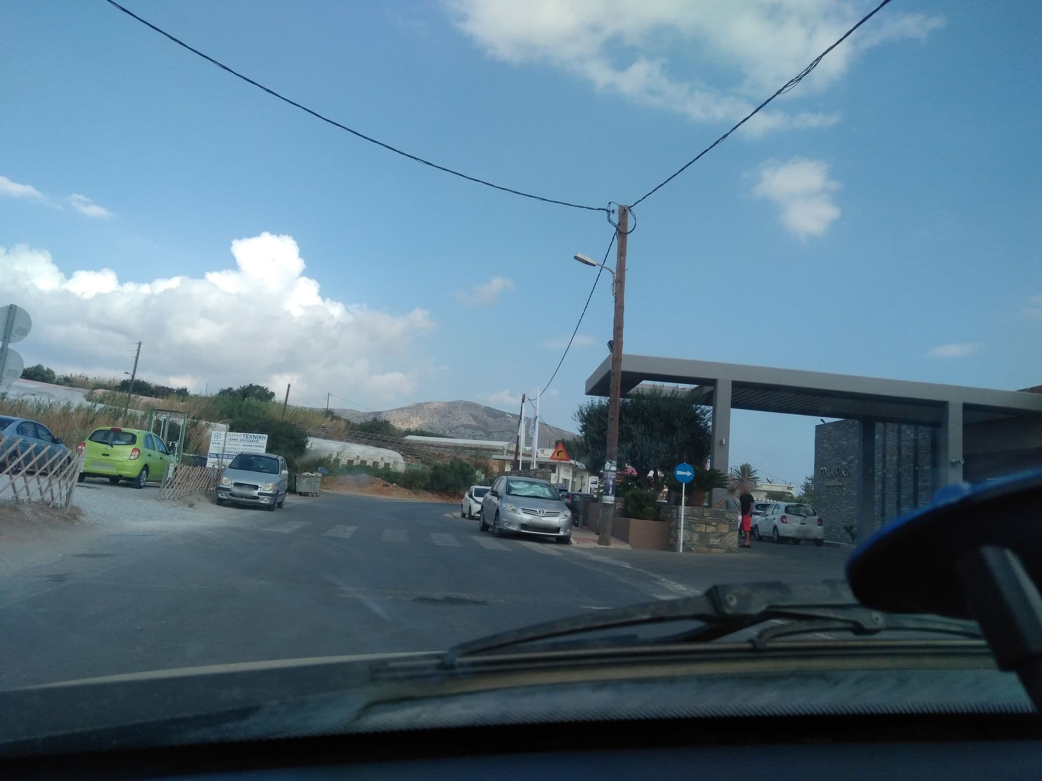 Street view near Mikri Poli, Makry-Gialos — © marooned (CC BY-SA · Mapillary)