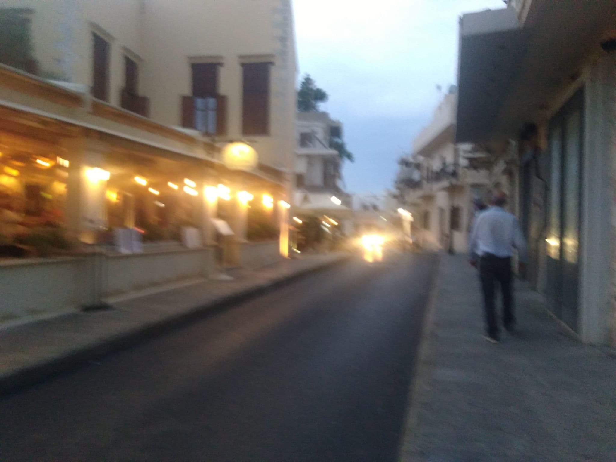 Street view near Barbara Studios, Rethymno