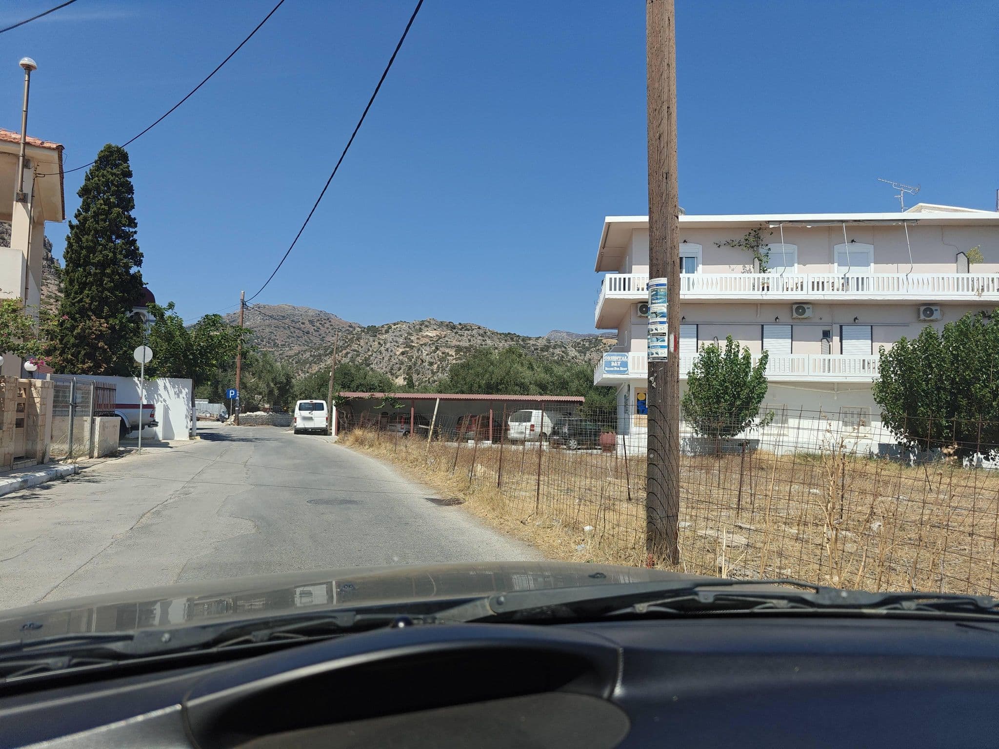 Street view near Oriental Bay, Palaióchora — © grkpete (CC BY-SA · Mapillary)